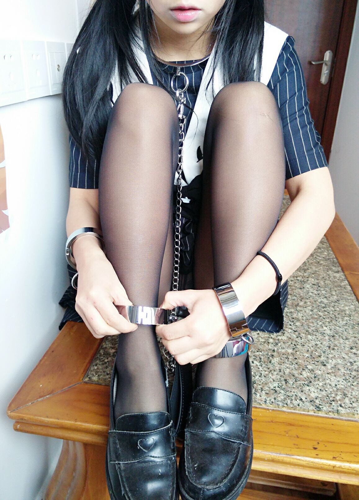 元气少女花狸追 - 黑丝 珍珠