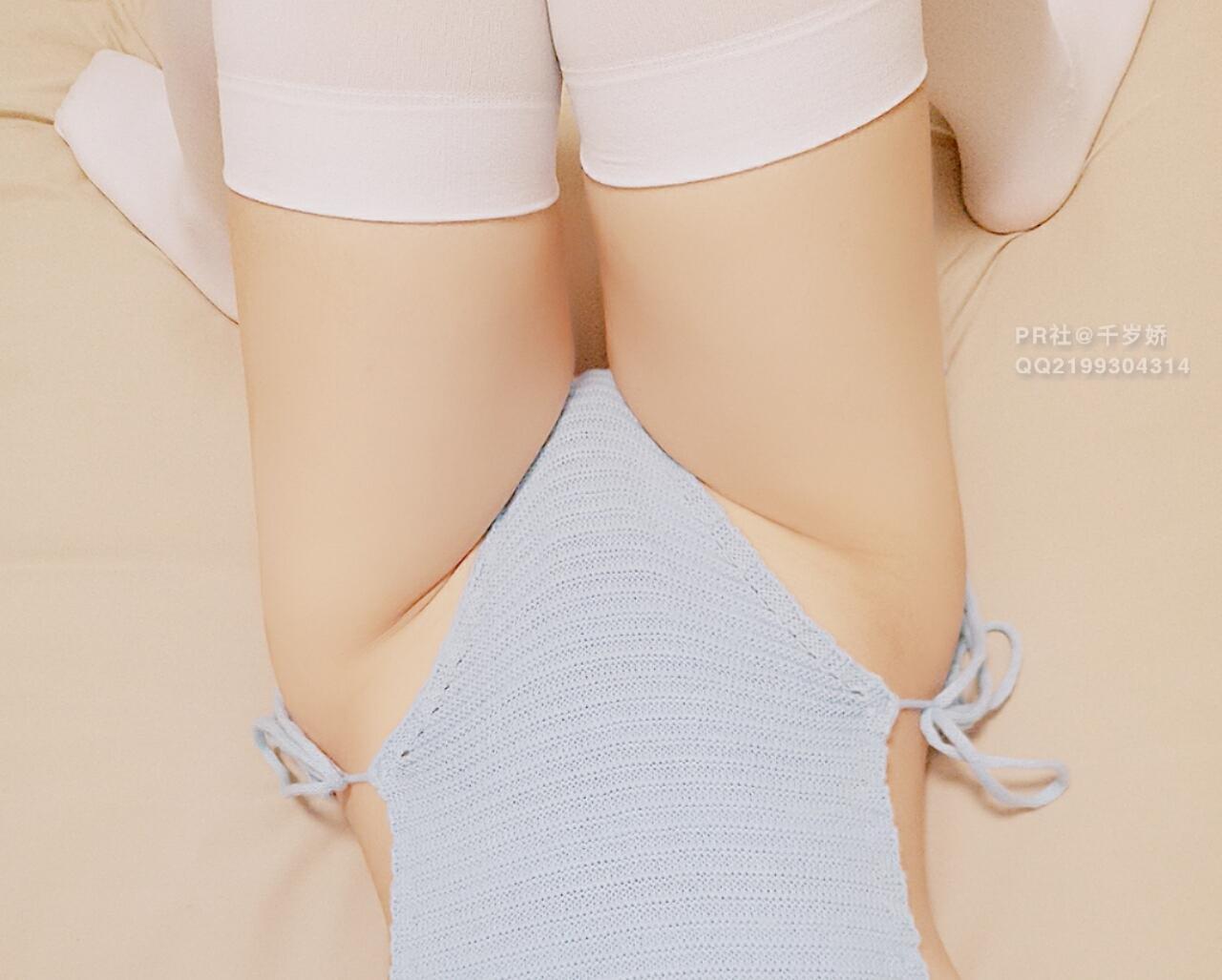 千岁娇—白丝连体毛衣