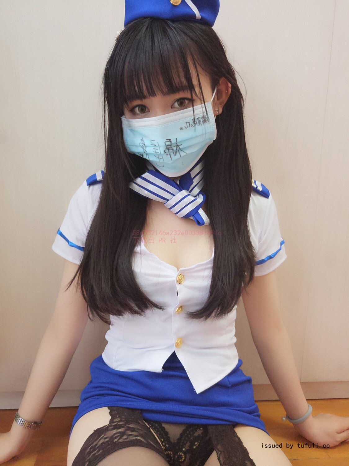 w棉尾兔几w 170420 空姐  水手死库水