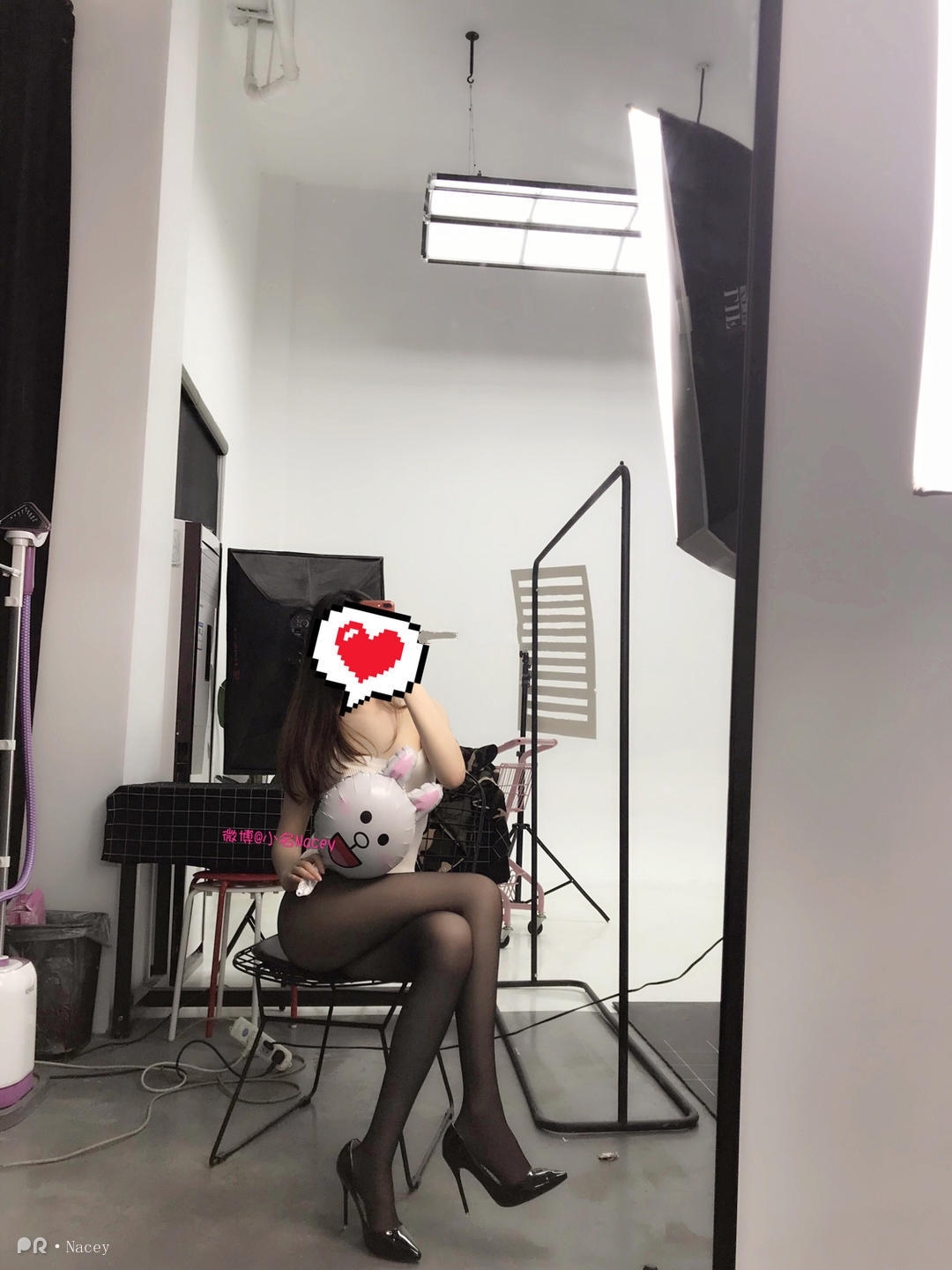 小名Nacey-做瑜伽