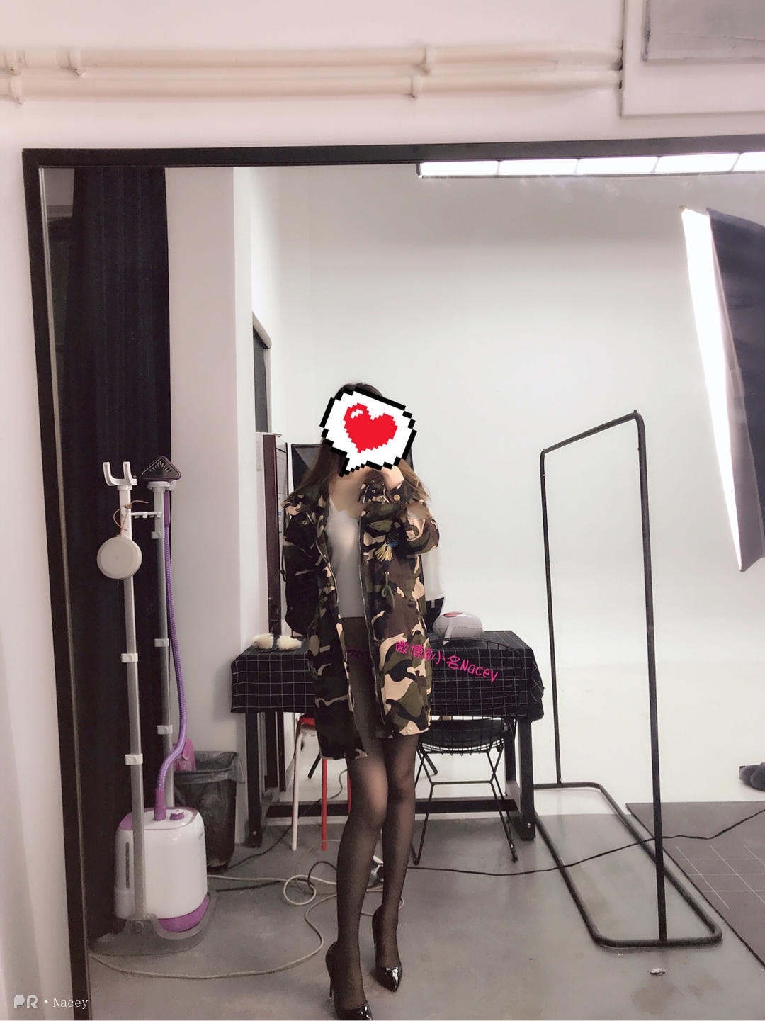 小名Nacey-做瑜伽