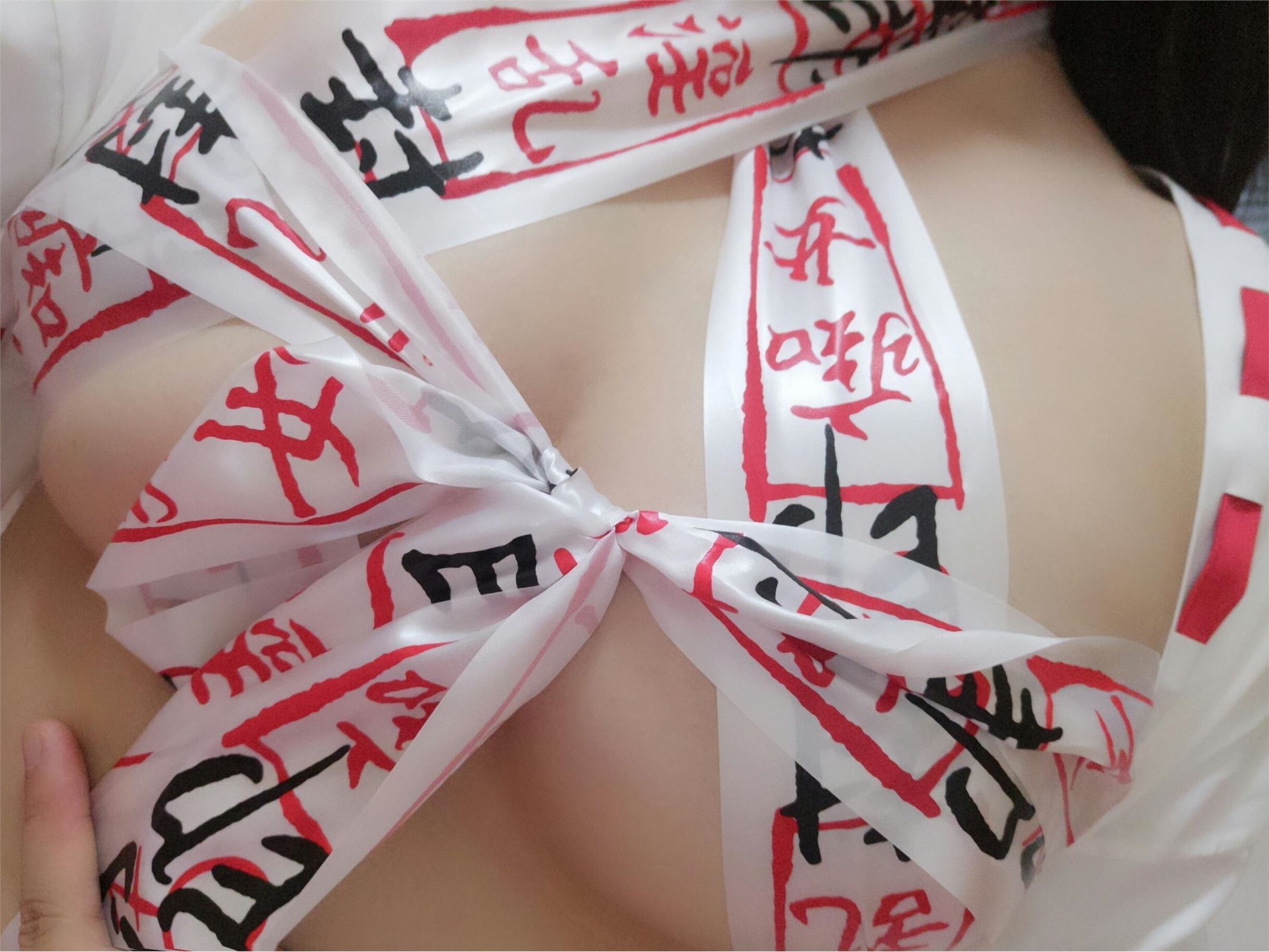 微博你陌—深蓝色睡衣 巫女杂图