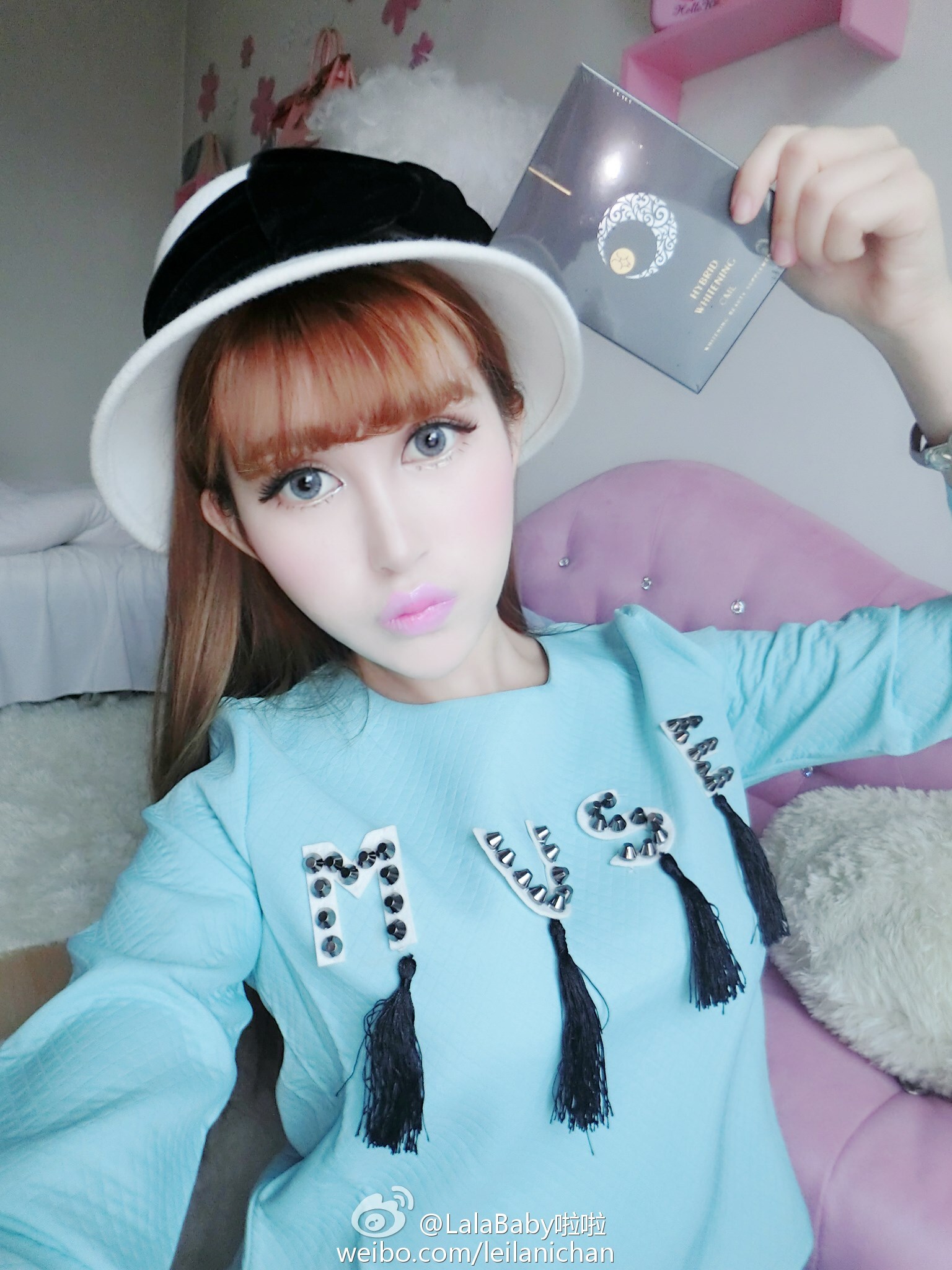 清新美少女 LalaBaby啦啦 生活照05