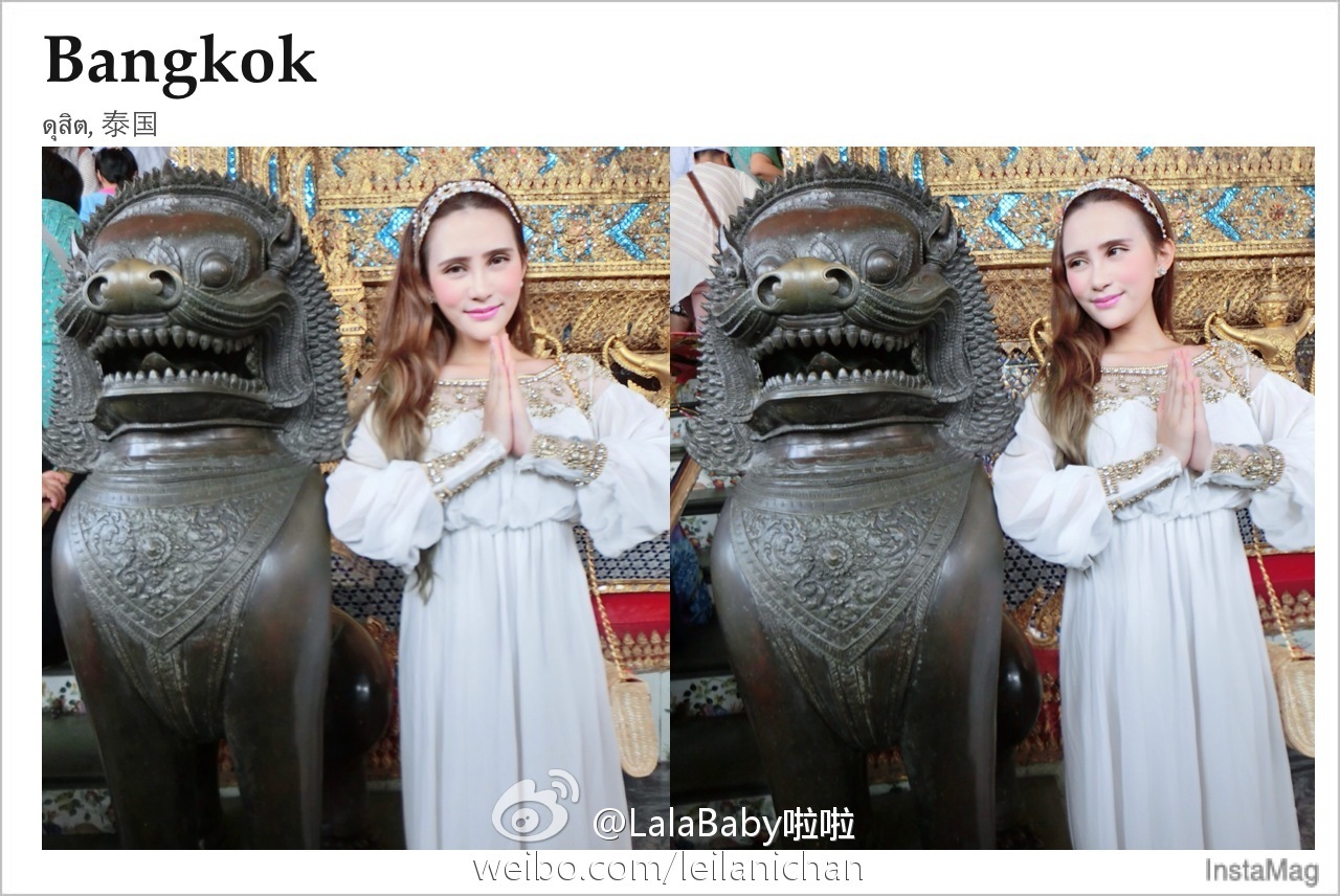 清新美少女 LalaBaby啦啦 生活照05