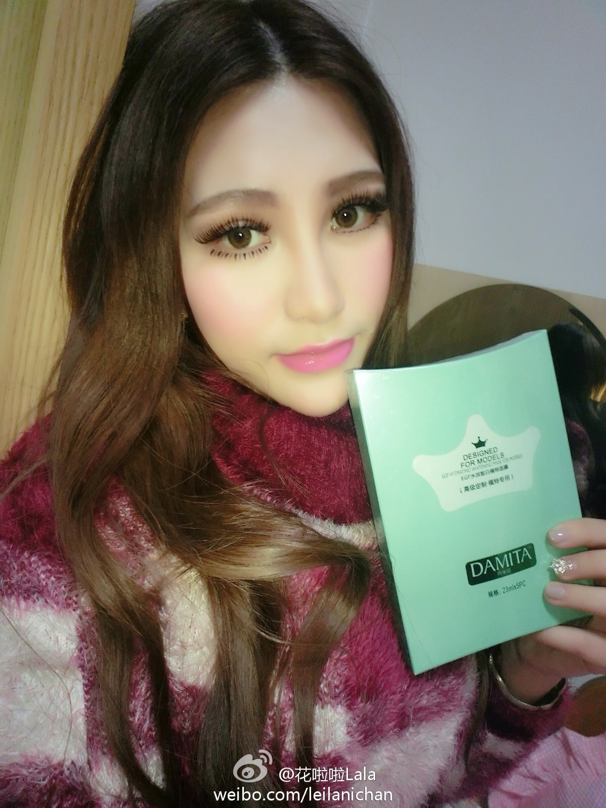 清新美少女 LalaBaby啦啦 生活照05