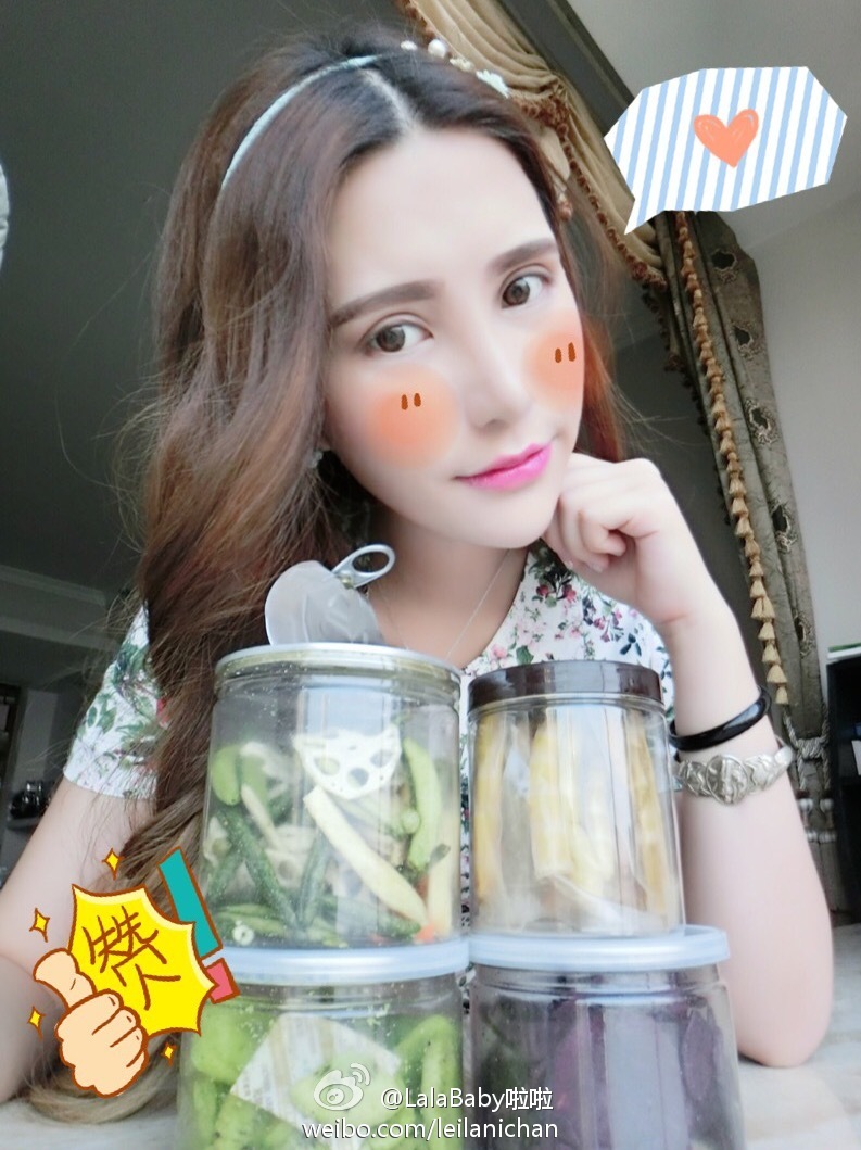 清新美少女 LalaBaby啦啦 生活照05