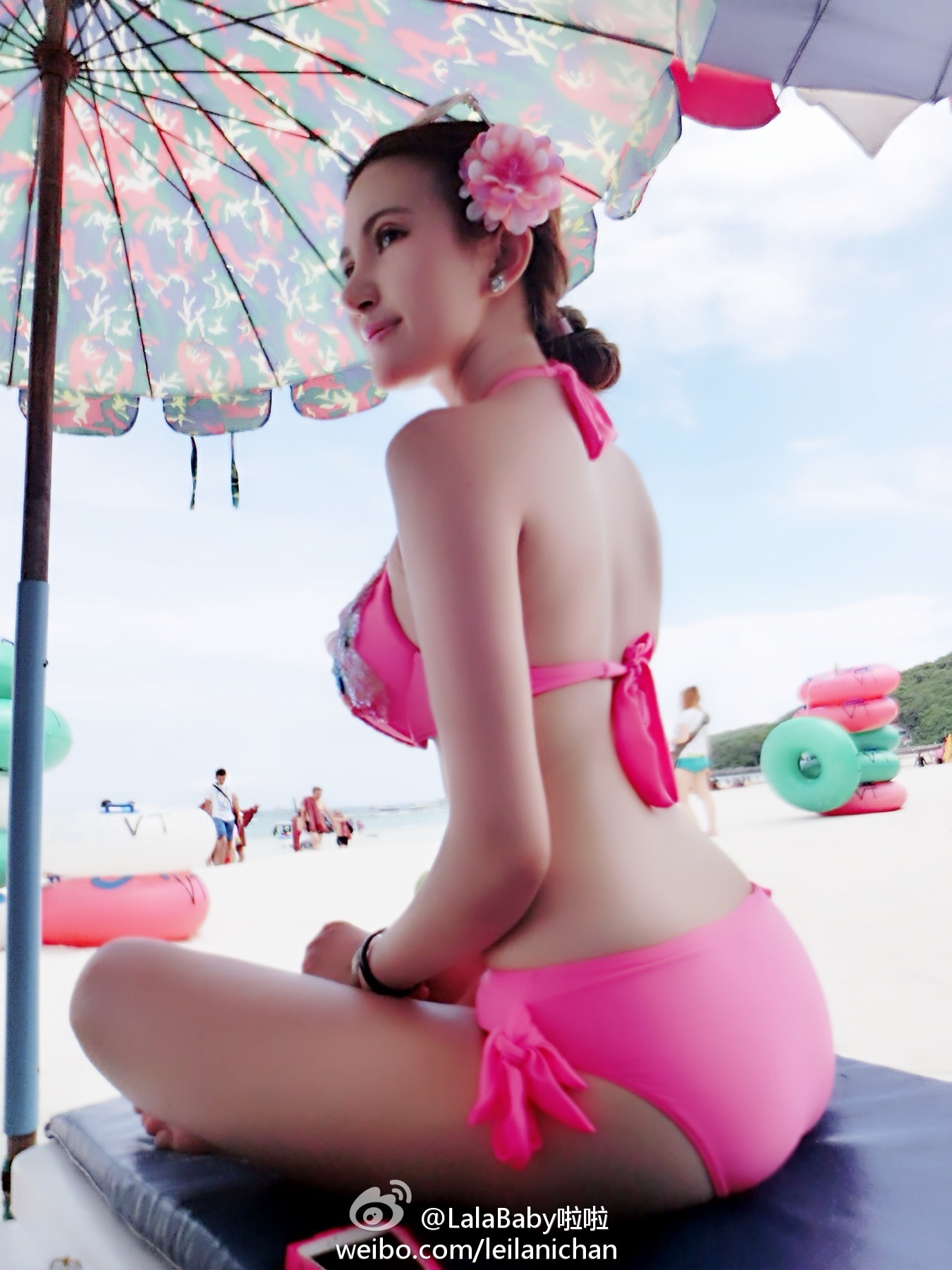 清新美少女 LalaBaby啦啦 生活照05