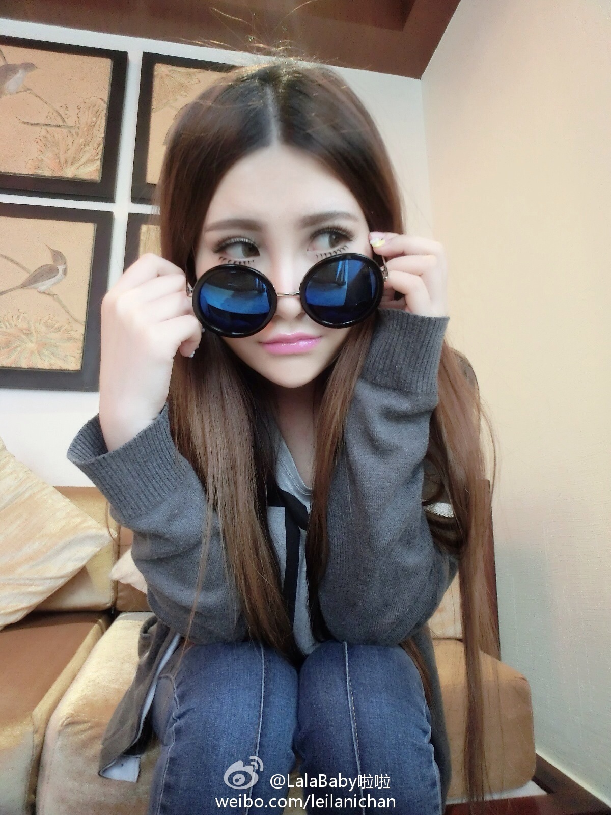 清新美少女 LalaBaby啦啦 生活照06