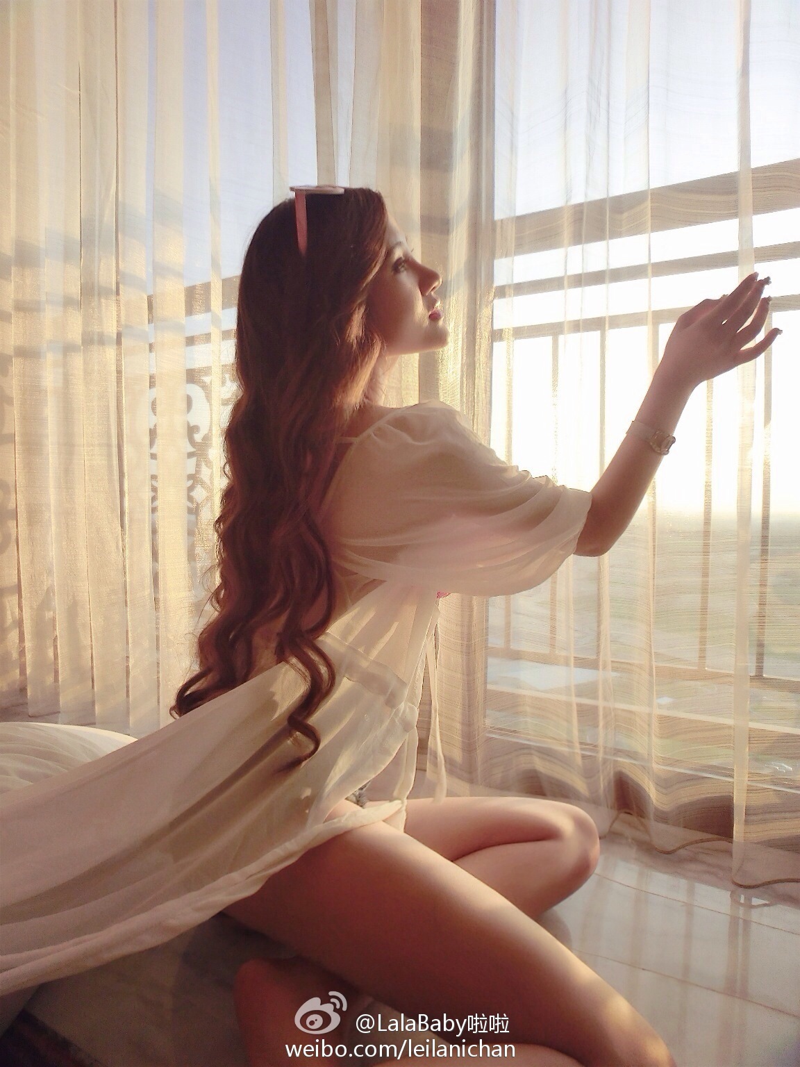 清新美少女 LalaBaby啦啦 生活照06