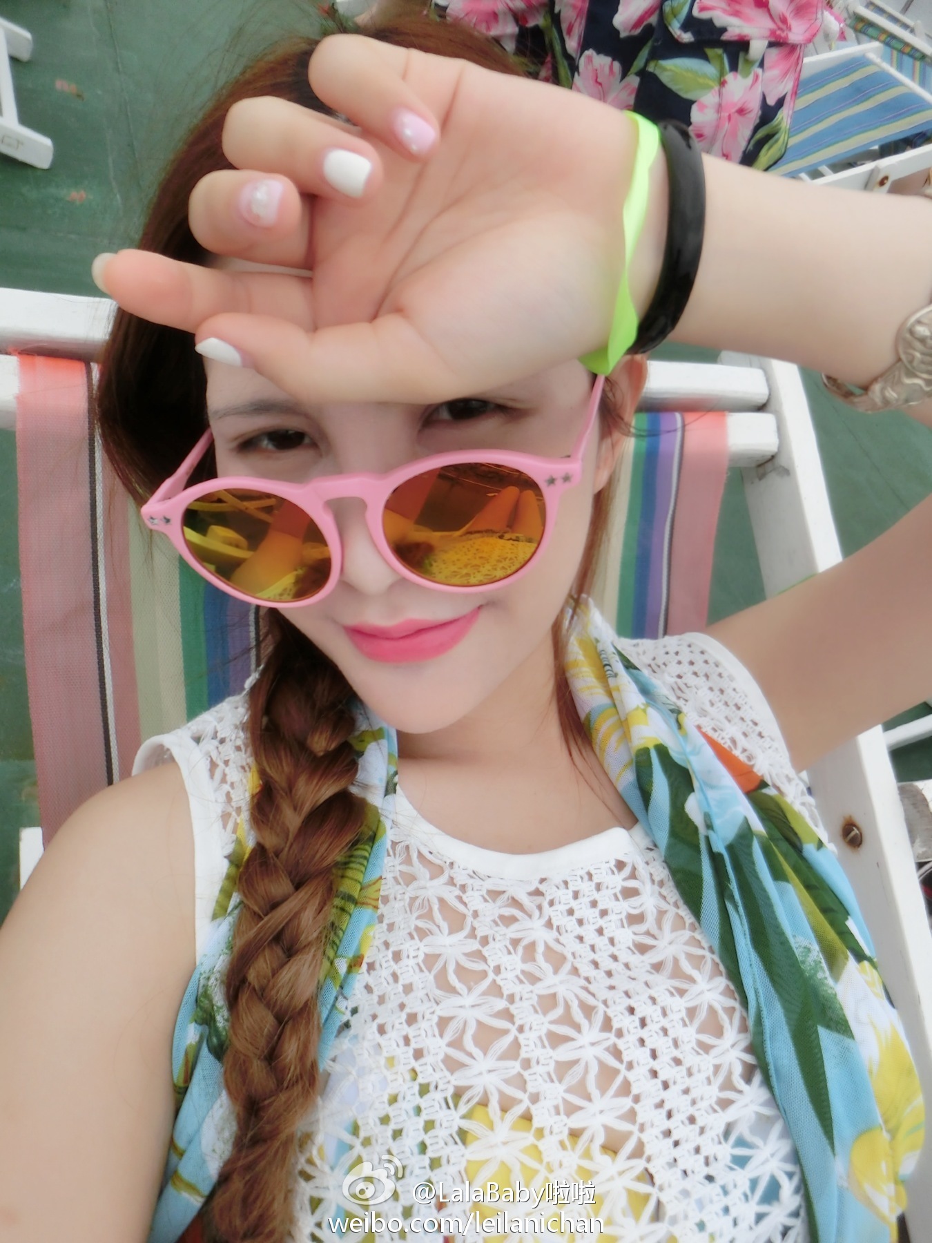 清新美少女 LalaBaby啦啦 生活照06