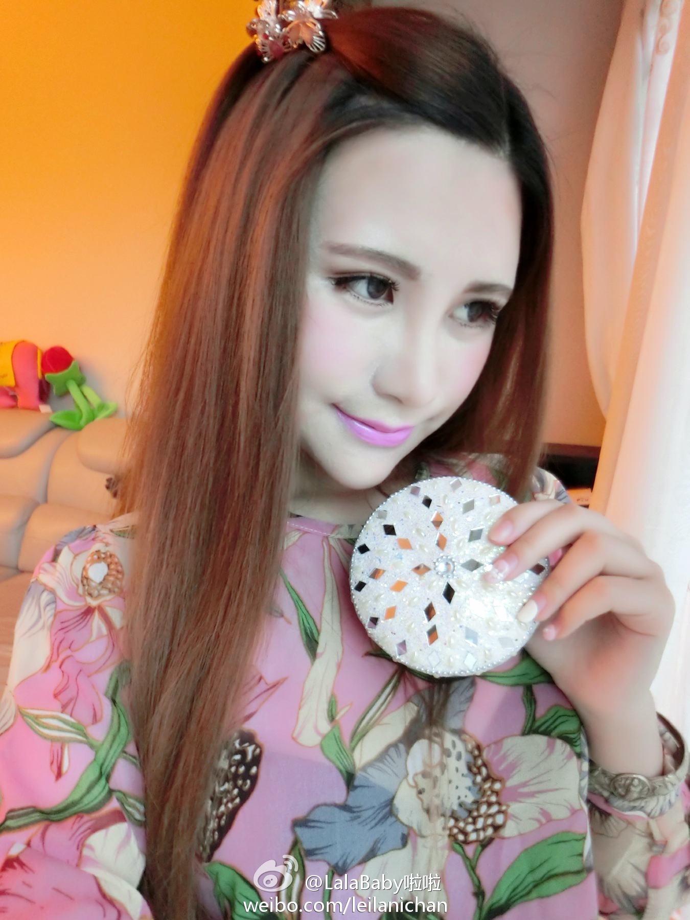 清新美少女 LalaBaby啦啦 生活照06