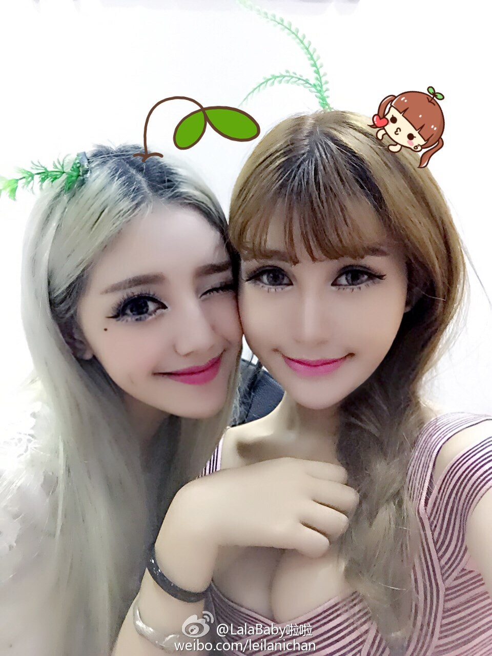 清新美少女 LalaBaby啦啦 生活照06