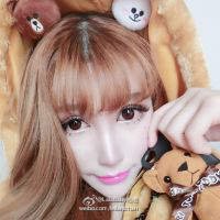 清新美少女 LalaBaby啦啦 生活照06