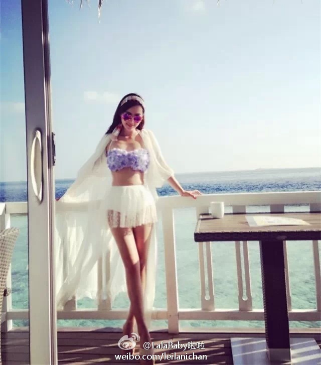 清新美少女 LalaBaby啦啦 生活照06