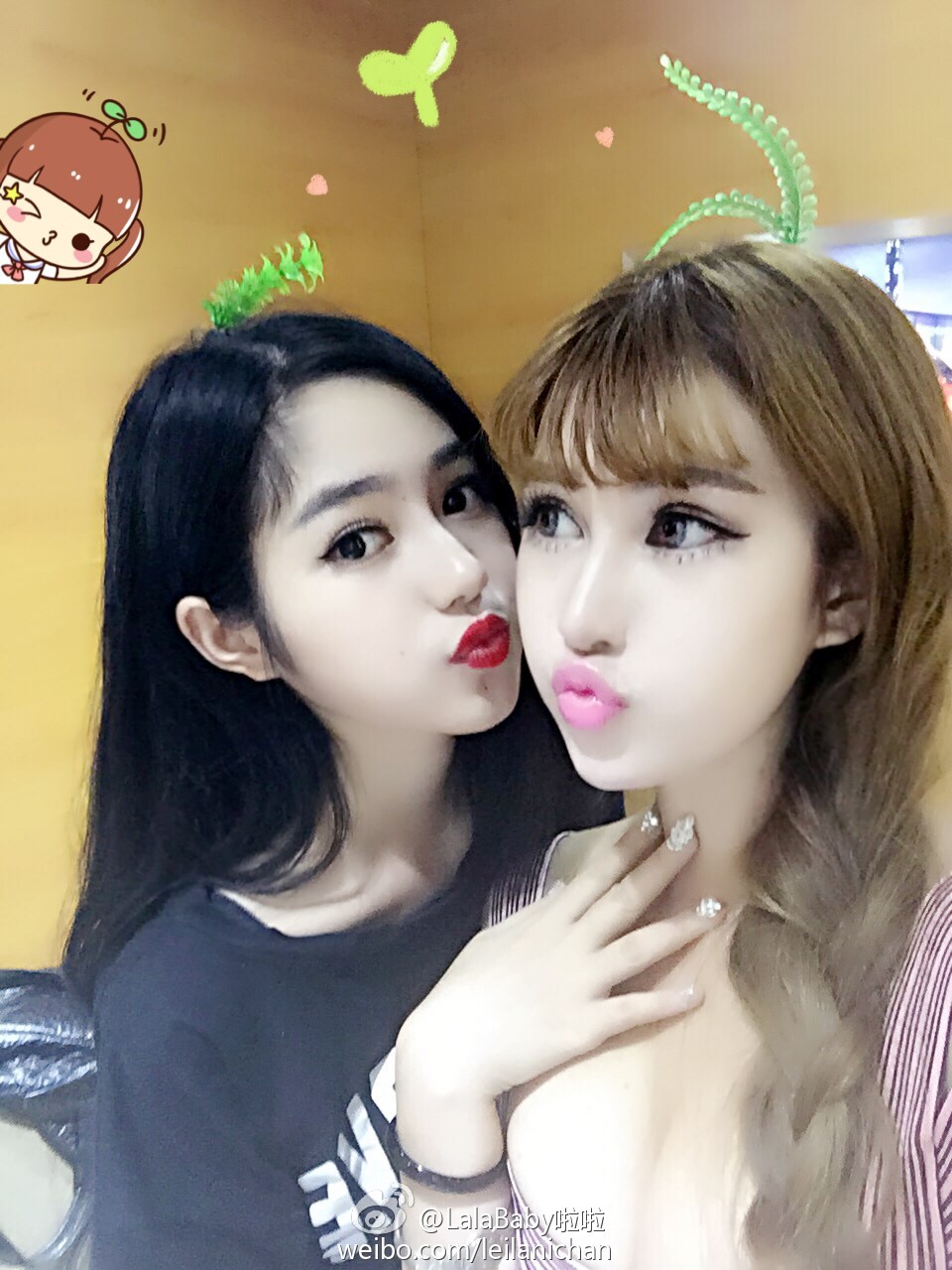 清新美少女 LalaBaby啦啦 生活照06