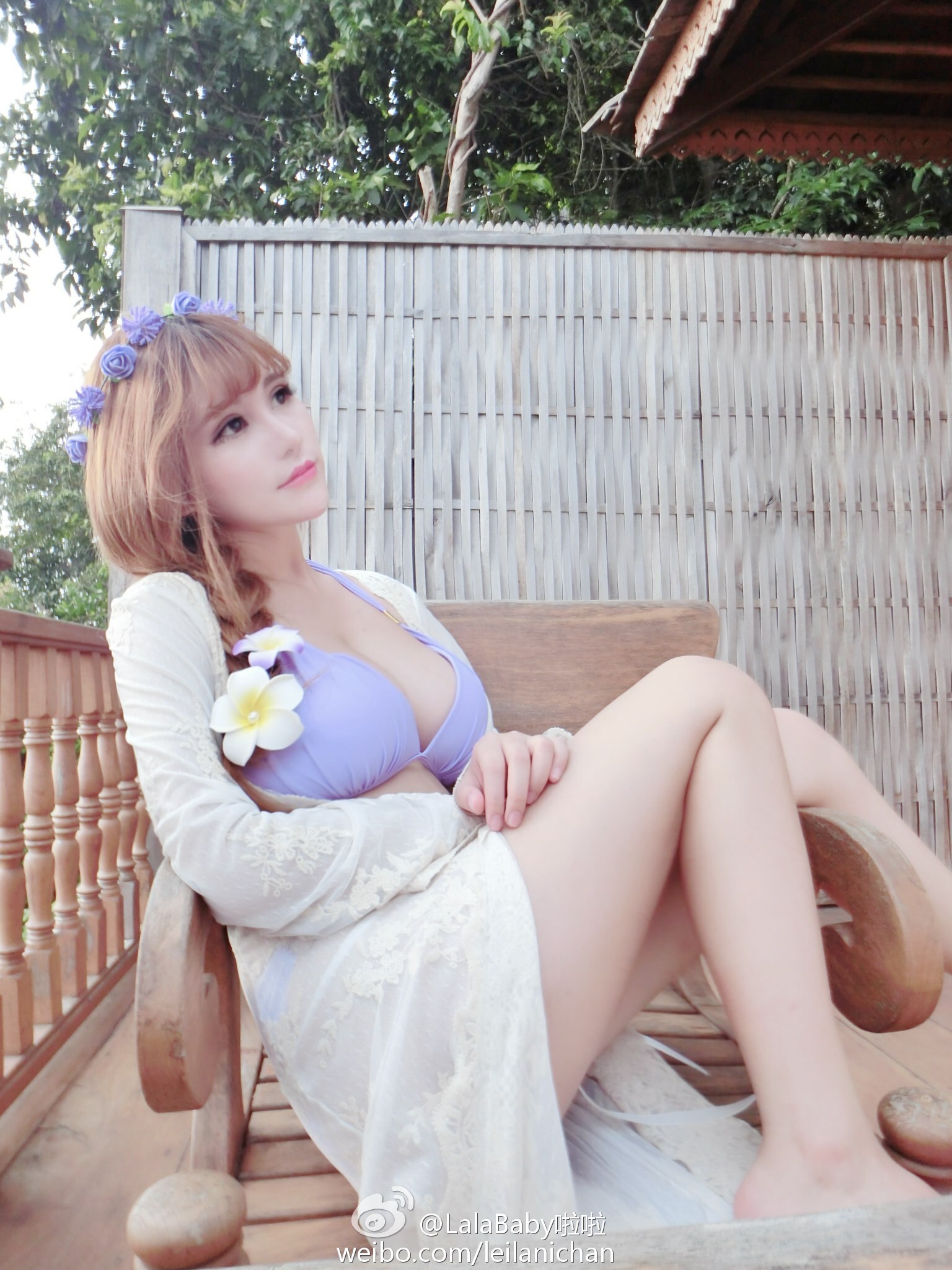 清新美少女 LalaBaby啦啦 生活照07