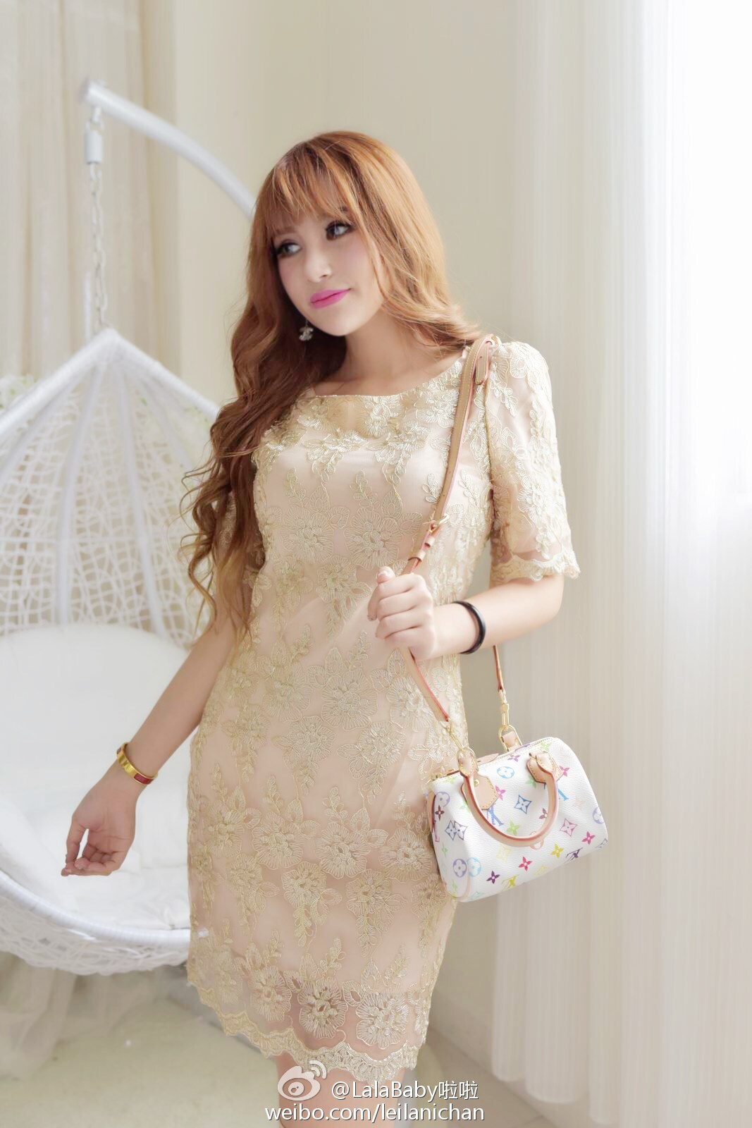 清新美少女 LalaBaby啦啦 生活照07