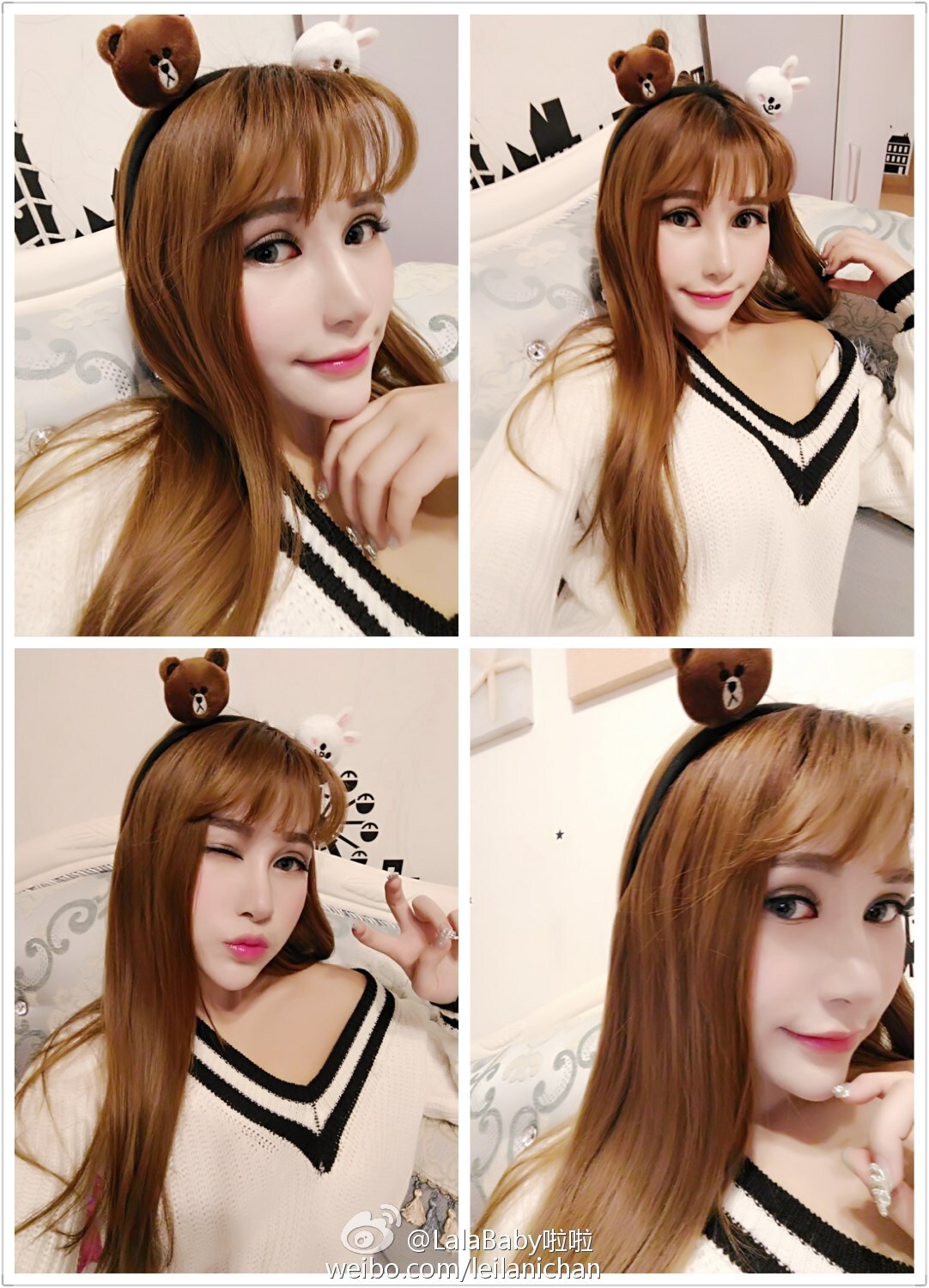 清新美少女 LalaBaby啦啦 生活照07