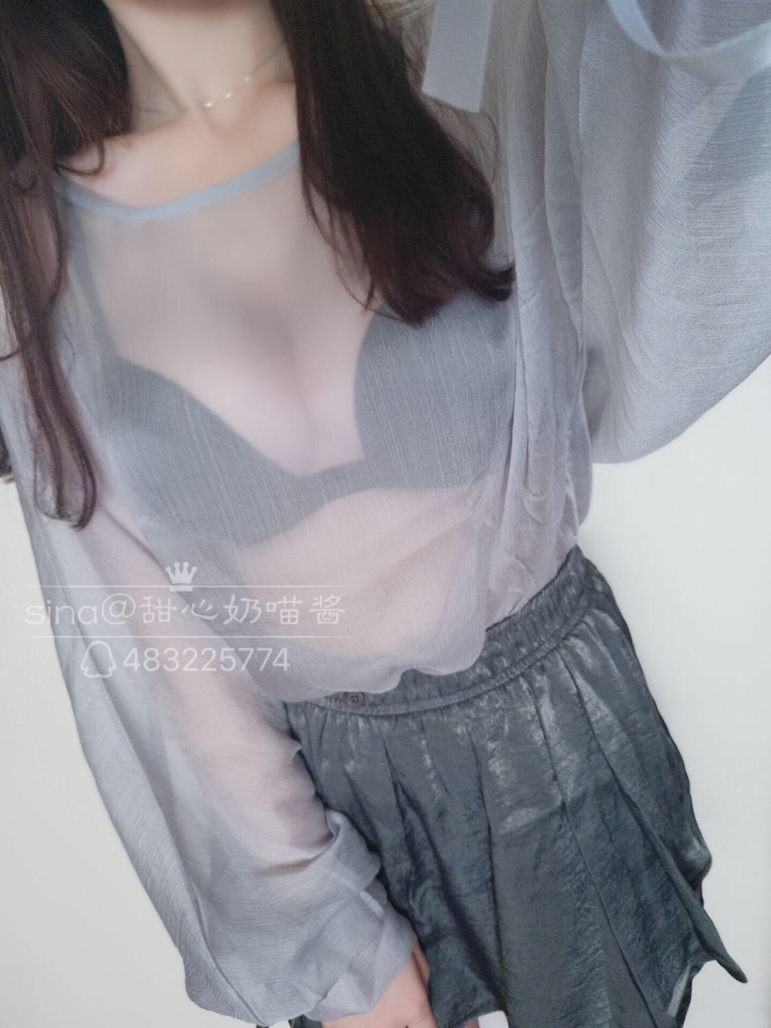 甜心奶猫酱 楼道大胆外拍 皮衣网袜play揉PP 最爱小青瓜