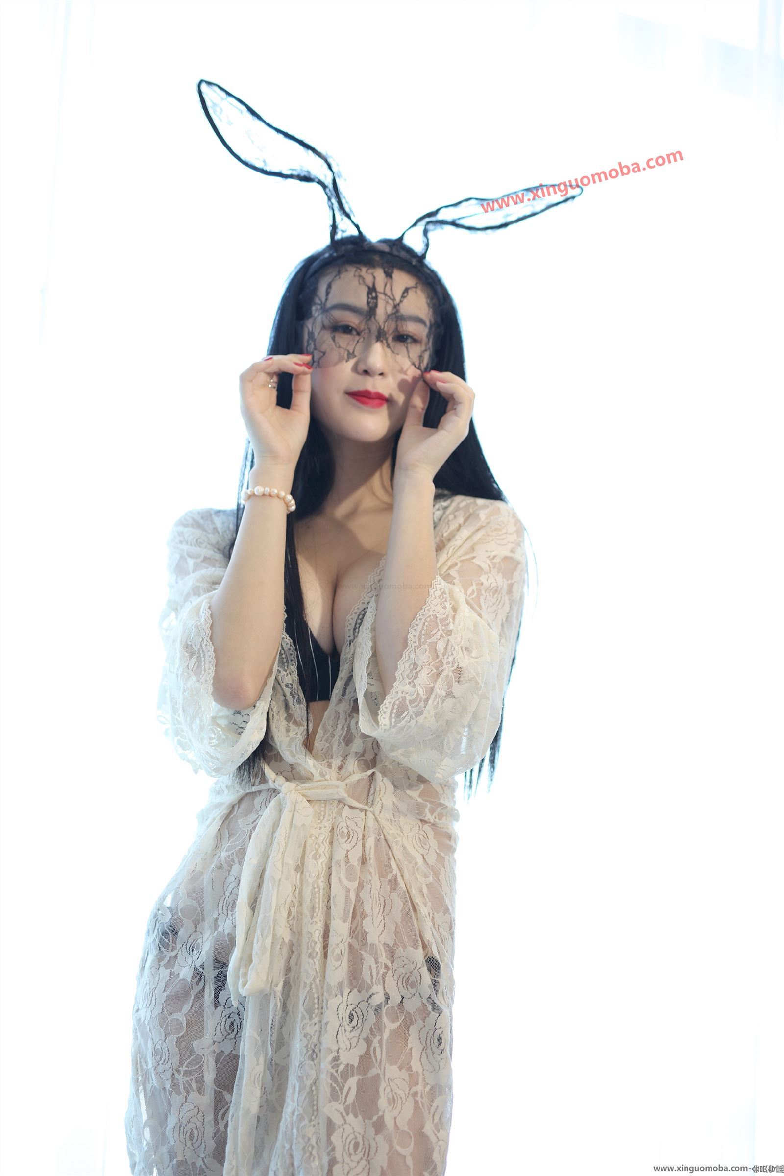 希威社模特(林若白)2016.04.01 高颜值私房套图 1