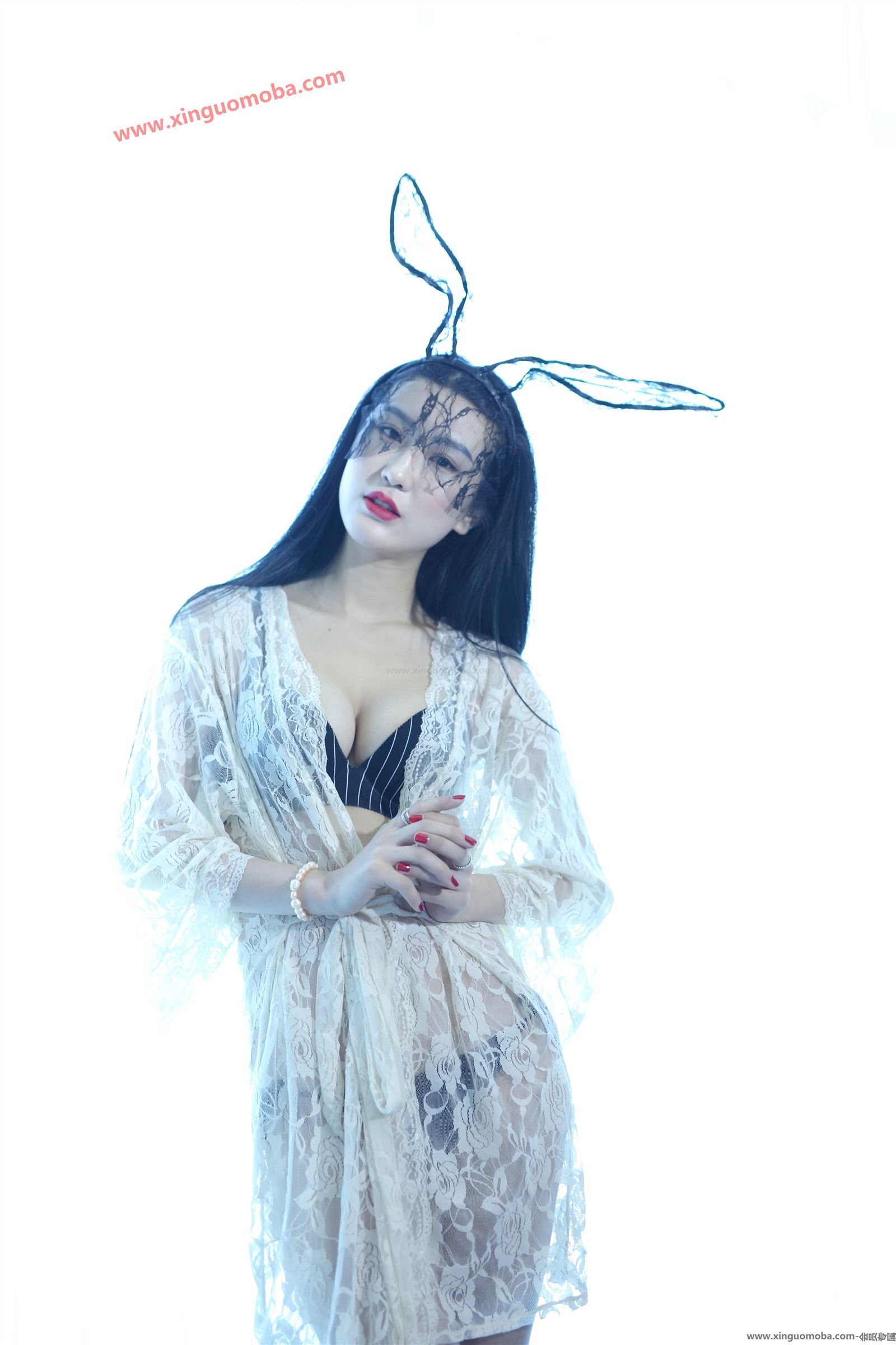 希威社模特(林若白)2016.04.01 高颜值私房套图 1