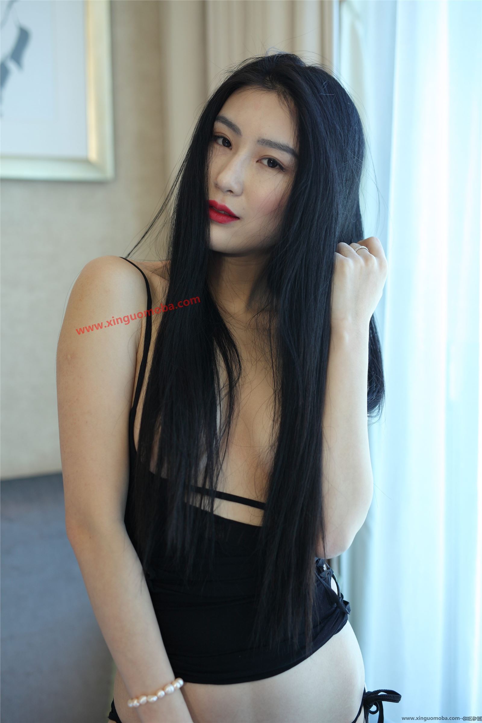 希威社模特(林若白)2016.04.01 高颜值私房套图 1