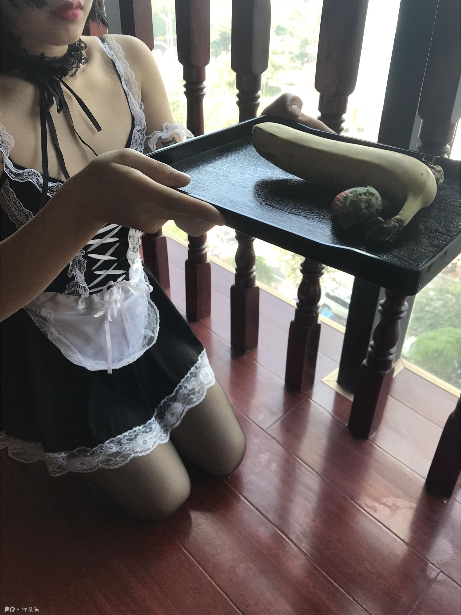 押尾猫—主人吃水水果吗