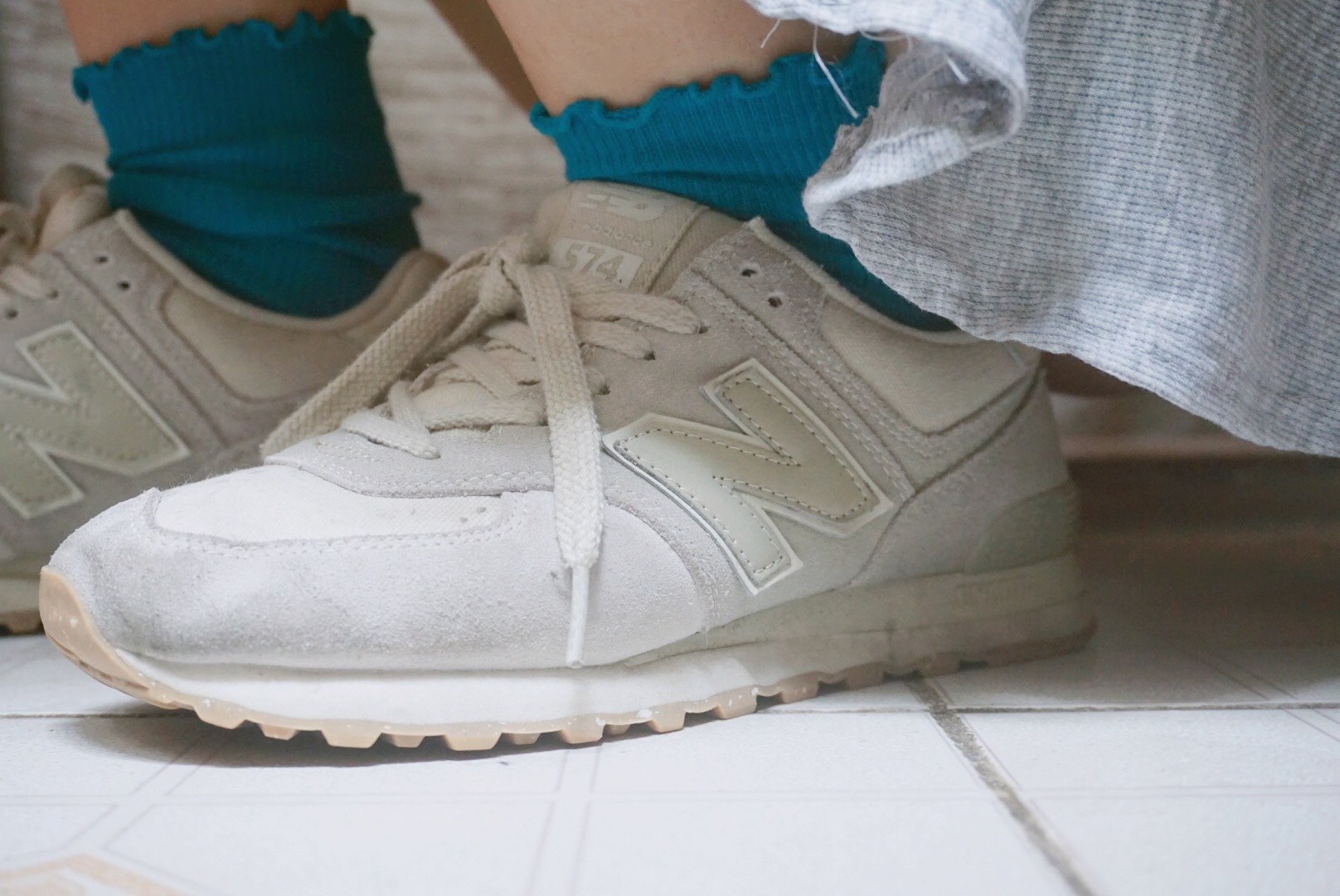 宛如 - 蓝色棉袜