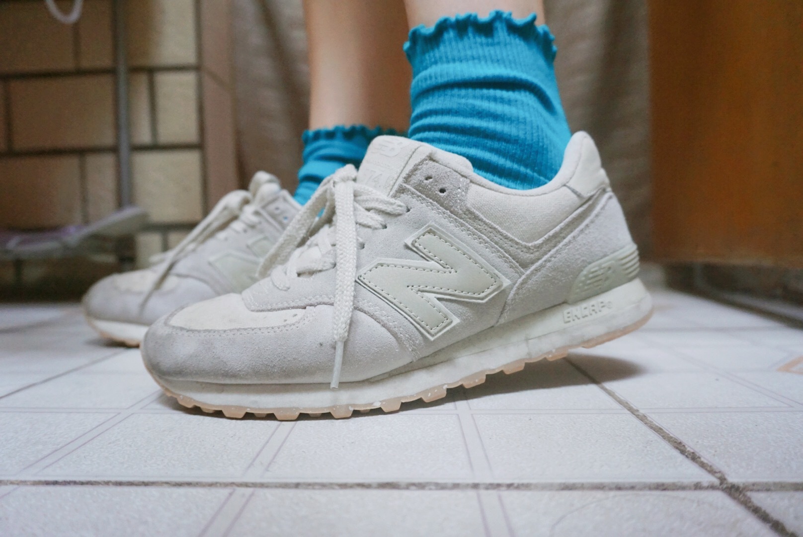 宛如 - 蓝色棉袜