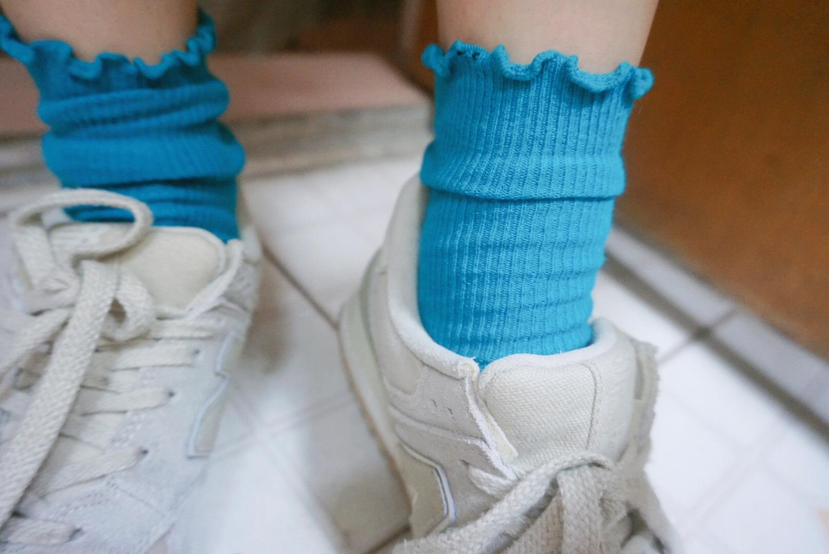 宛如 - 蓝色棉袜