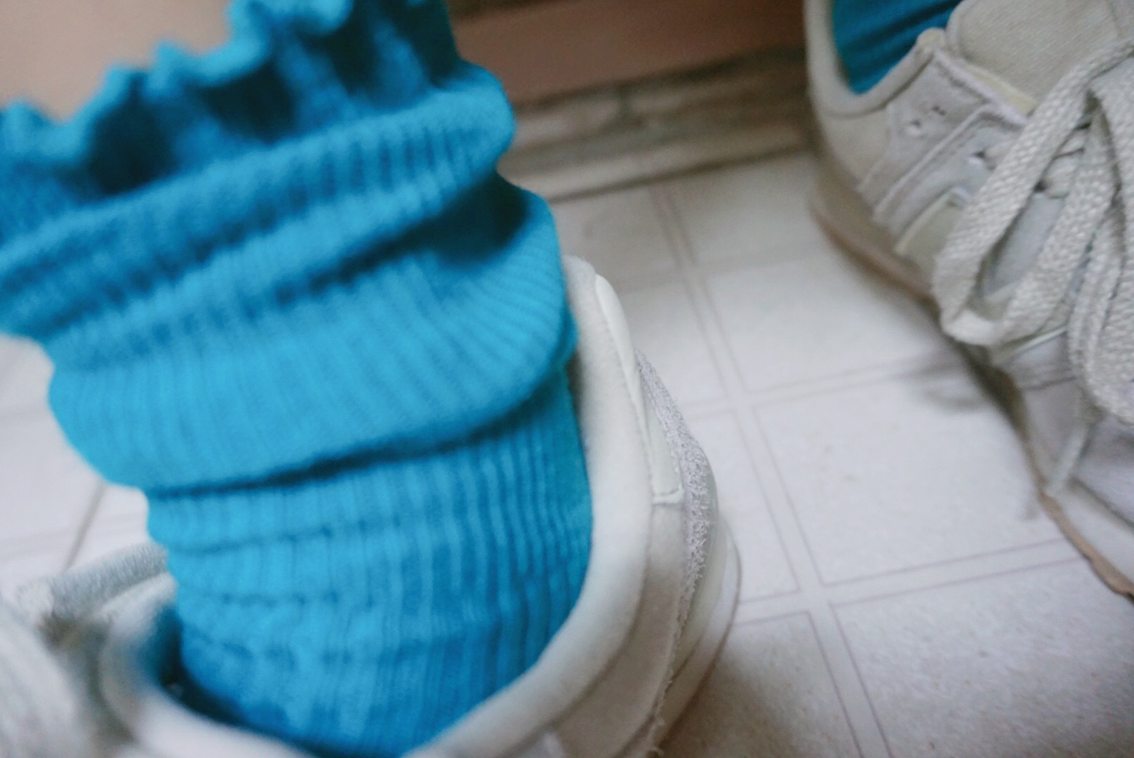 宛如 - 蓝色棉袜