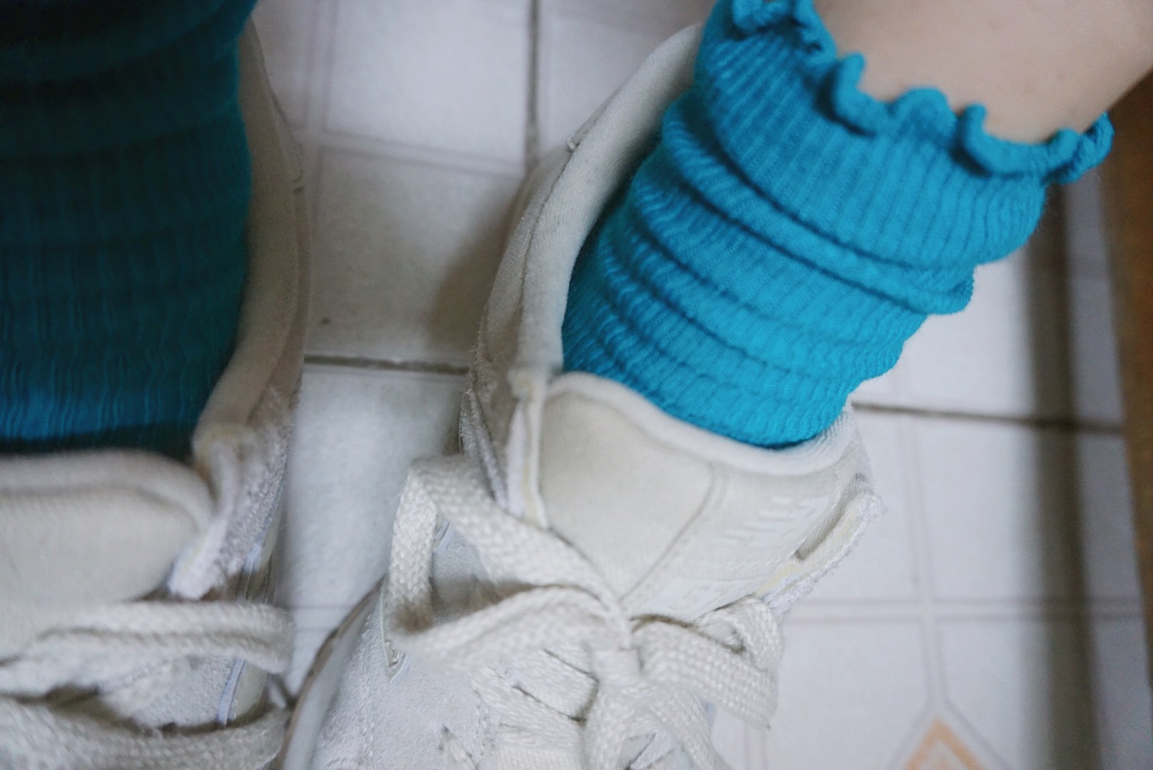 宛如 - 蓝色棉袜