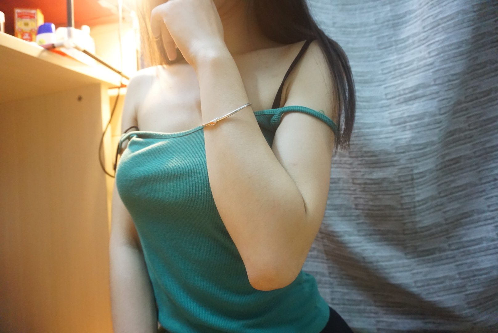 宛如福利 背心黑丝