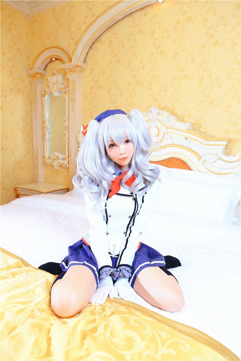 萌萌喵梦子-cosplay罗森鹿岛