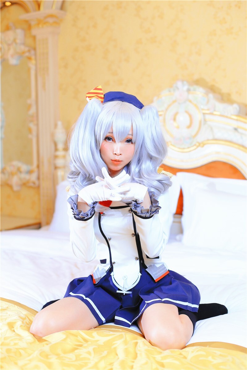 萌萌喵梦子-cosplay罗森鹿岛