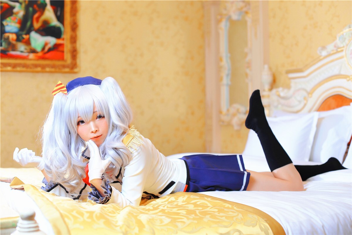 萌萌喵梦子-cosplay罗森鹿岛