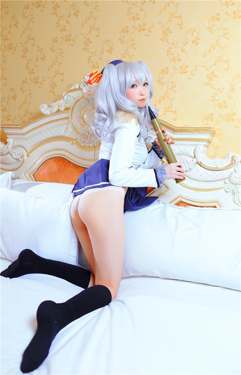 萌萌喵梦子-cosplay罗森鹿岛