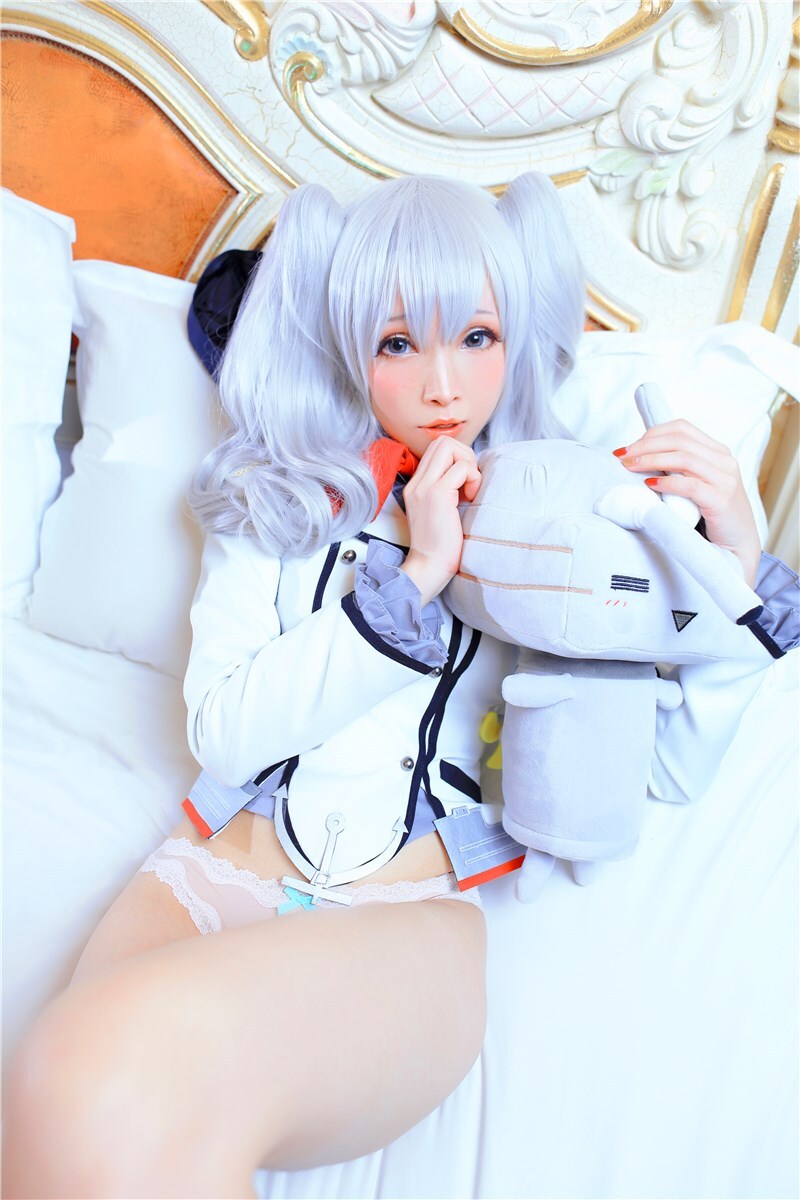 萌萌喵梦子-cosplay罗森鹿岛