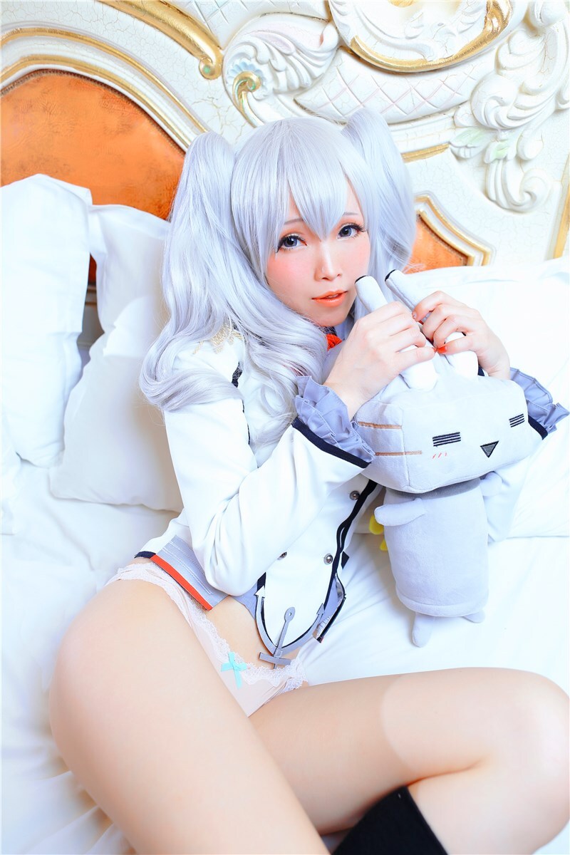 萌萌喵梦子-cosplay罗森鹿岛