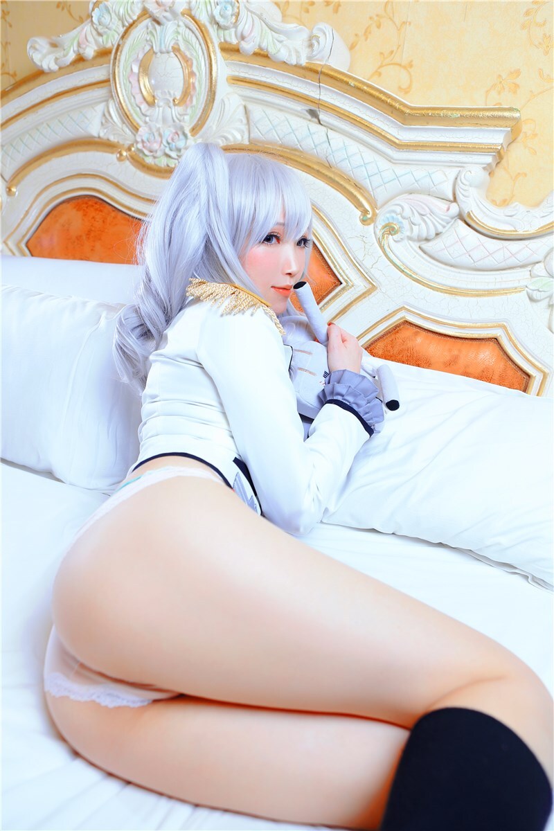 萌萌喵梦子-cosplay罗森鹿岛