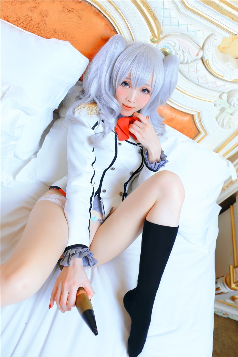 萌萌喵梦子-cosplay罗森鹿岛