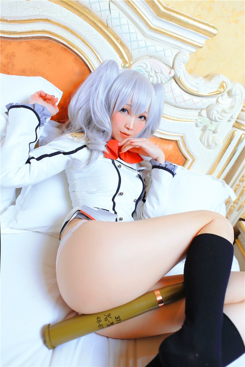 萌萌喵梦子-cosplay罗森鹿岛