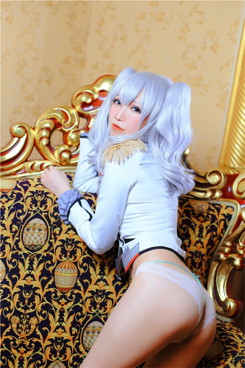 萌萌喵梦子-cosplay罗森鹿岛