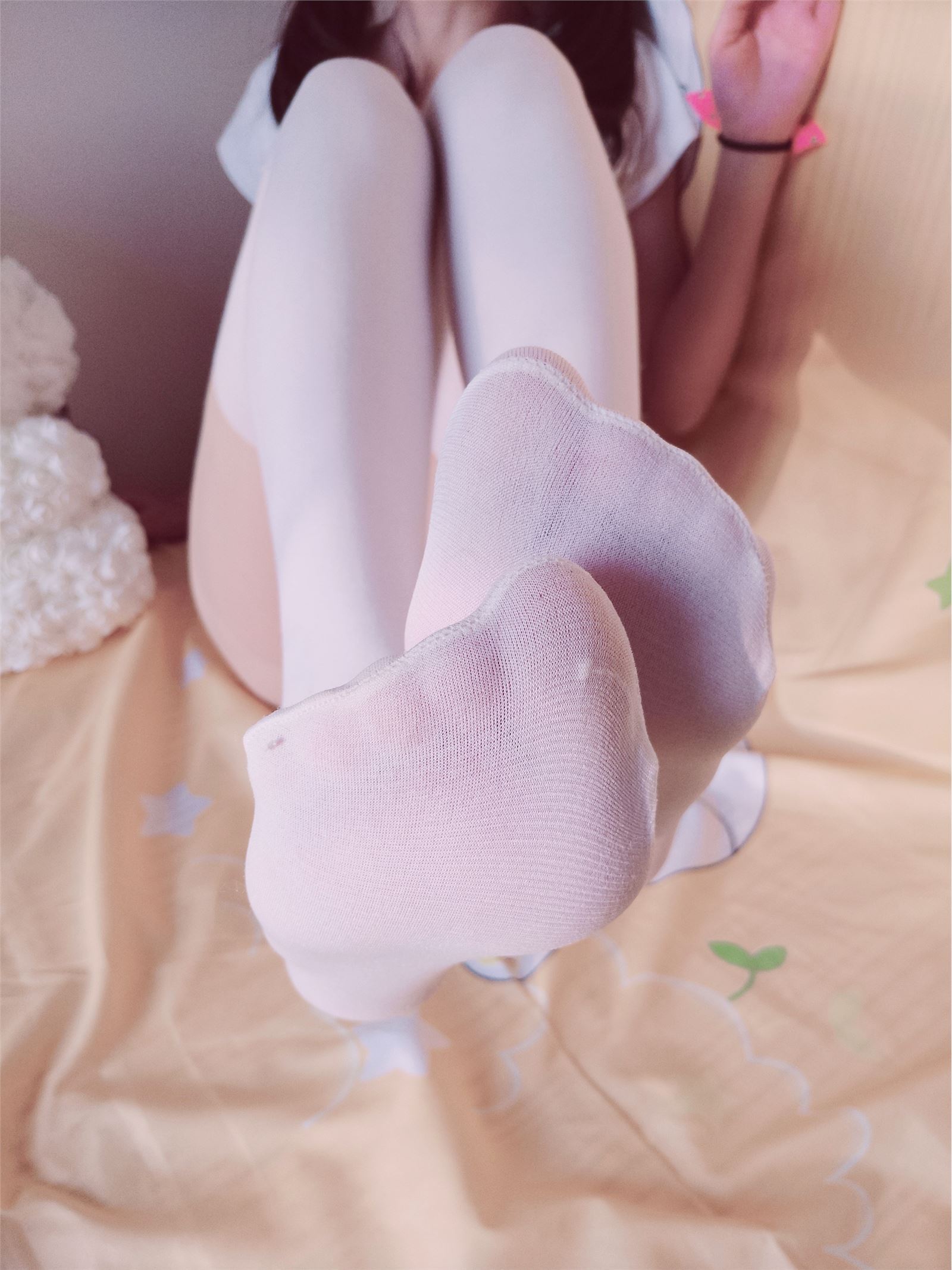 麻酥酥哟-牛仔裤长筒袜