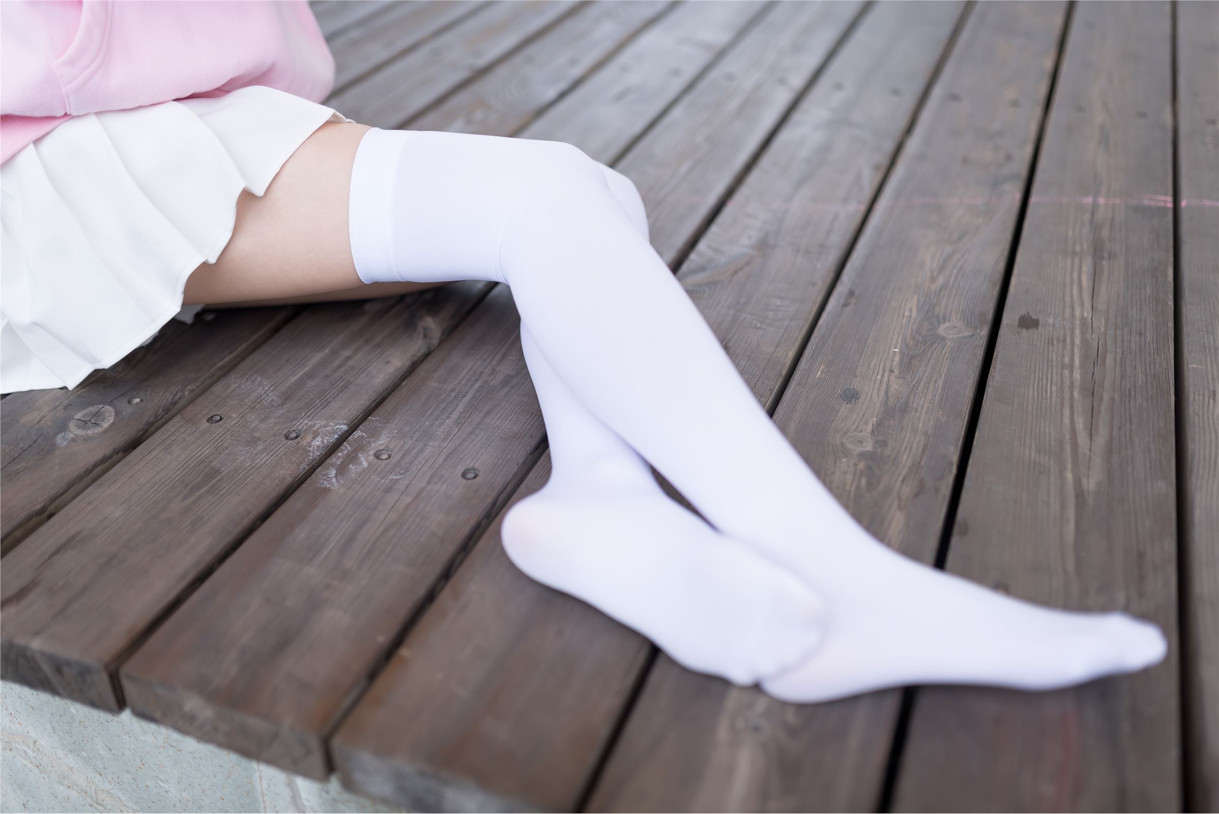 风之领域写真 NO.001 白丝超短裙