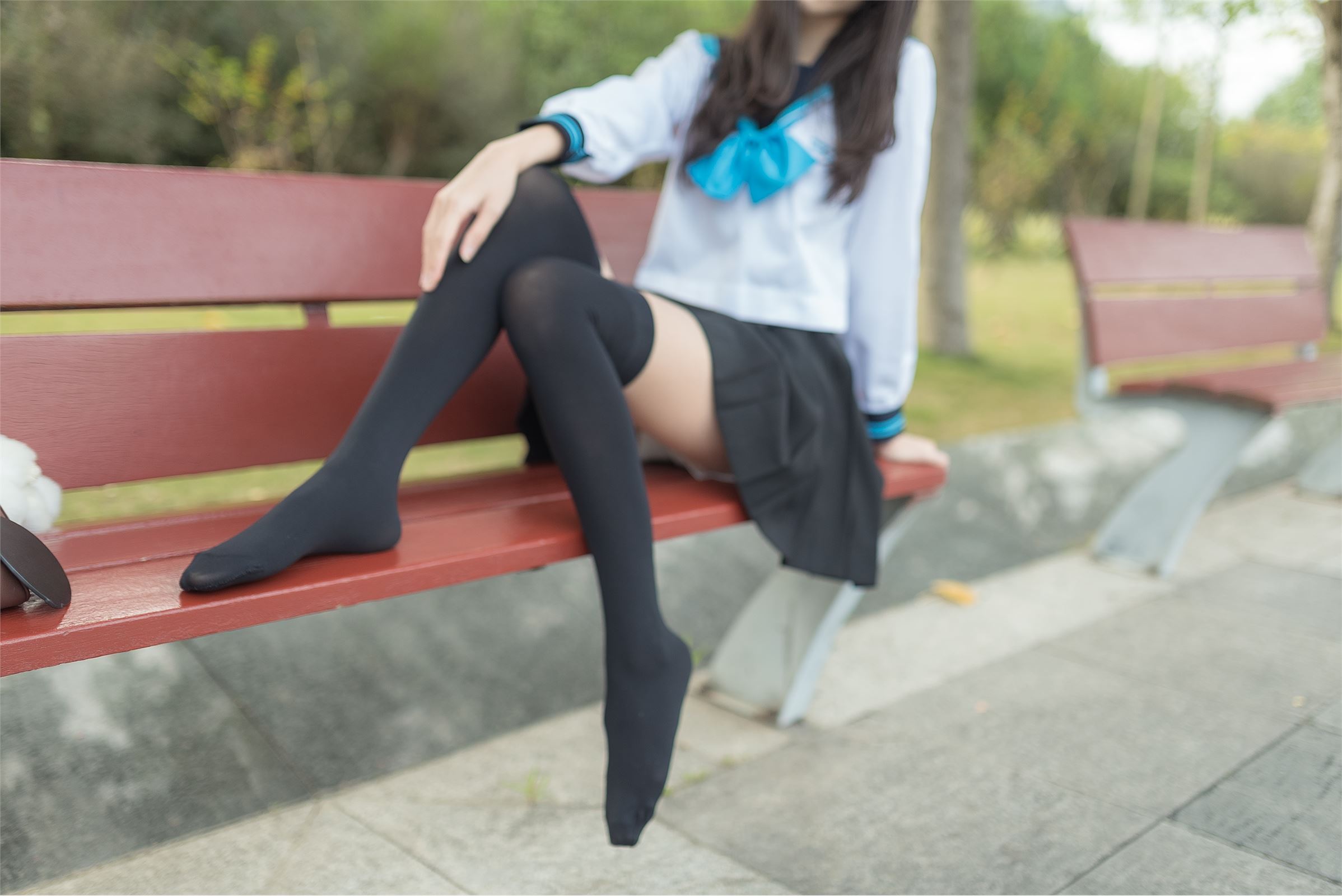 风之领域写真 NO.003 黑丝美腿户外