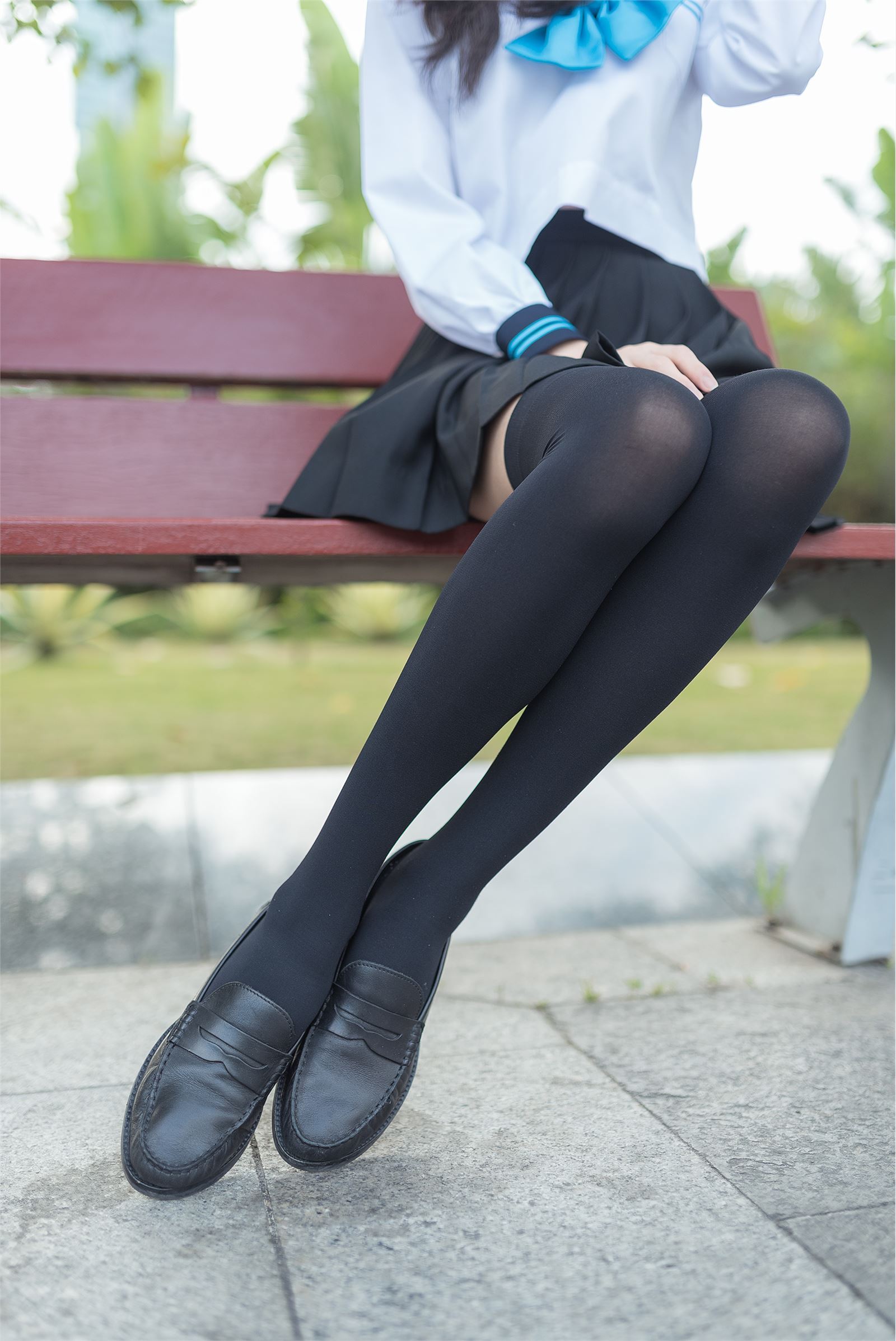 风之领域写真 NO.003 黑丝美腿户外