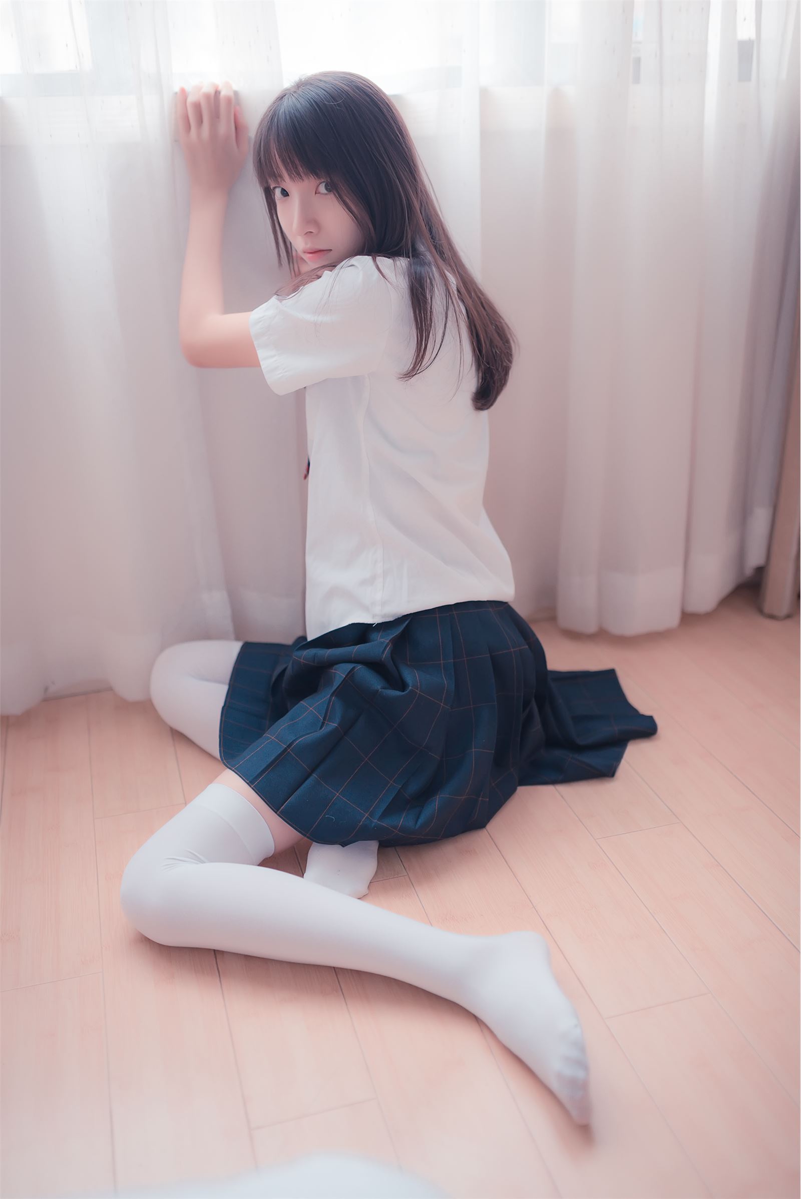 风之领域写真 NO.004 邻家白丝清新女孩