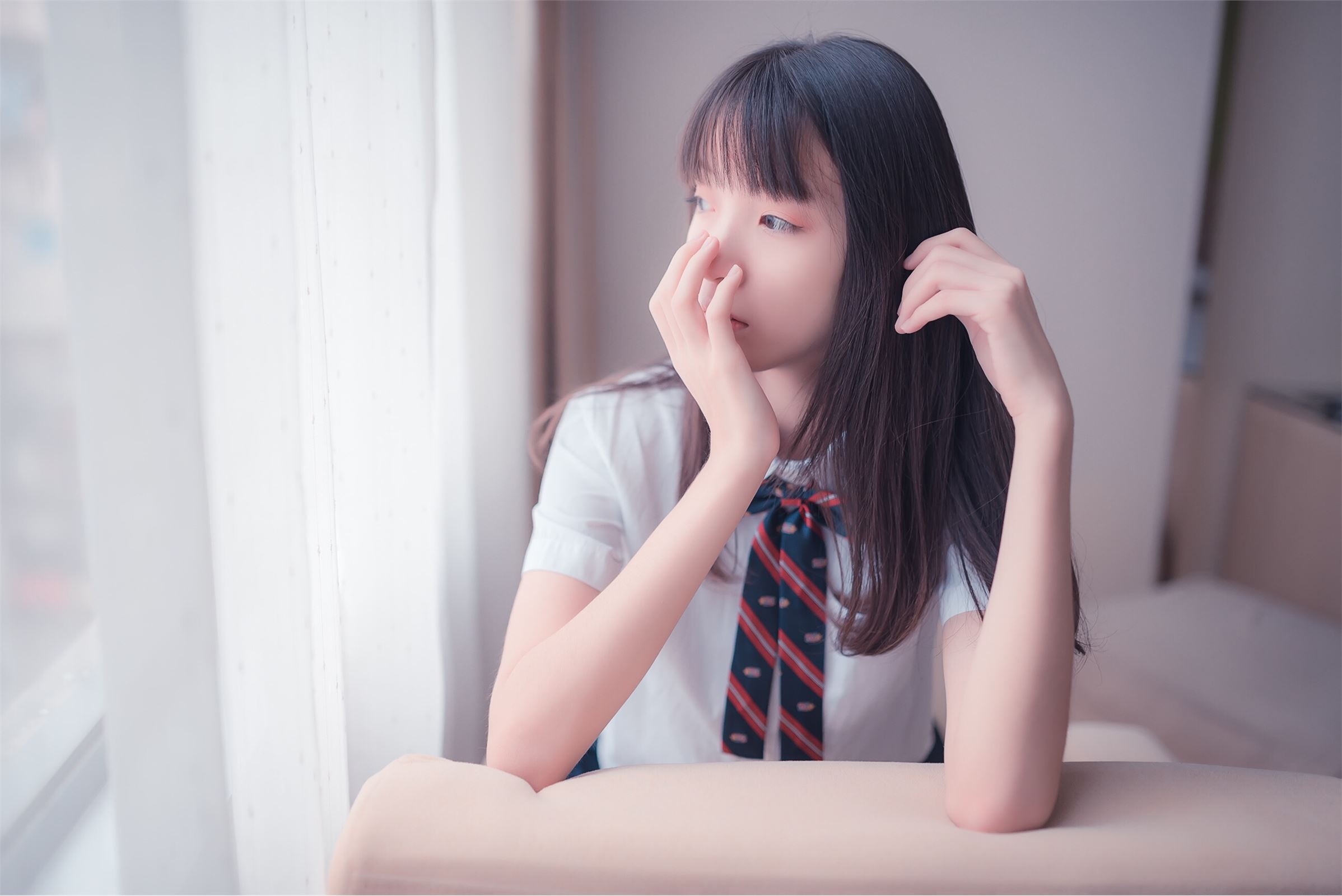 风之领域写真 NO.004 邻家白丝清新女孩