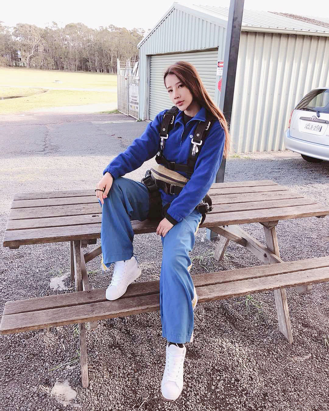 理工科系花「米小米」实验室白袍下是火辣曲线 米小米图片打包[S]